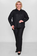 Salkim - Plus Size Shirt (SLK26Y36327BB) - 8690200163692