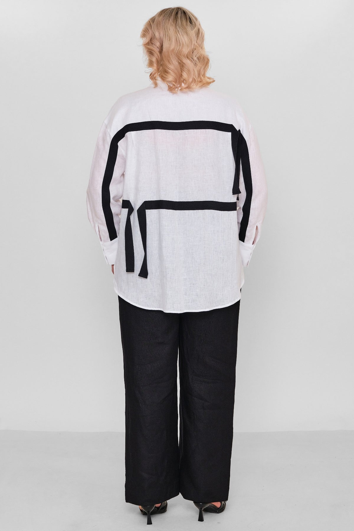 Salkim - Plus Size Shirt (SLK26Y36327BB) - 8690200163708