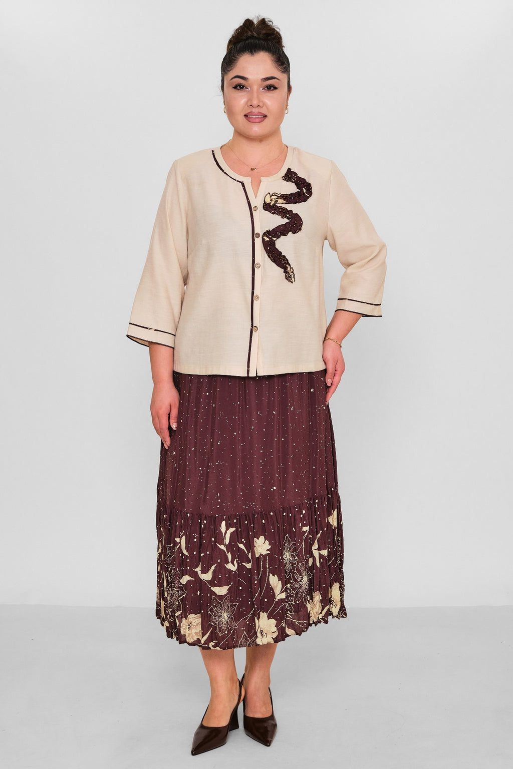 Gumanize - Plus Size Suit (GMZTK420-7964)