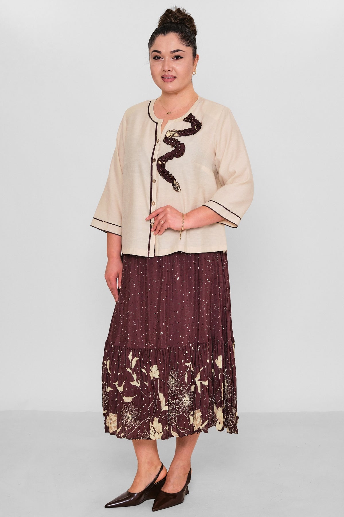 Gumanize - Plus Size Suit (GMZTK420-7964)