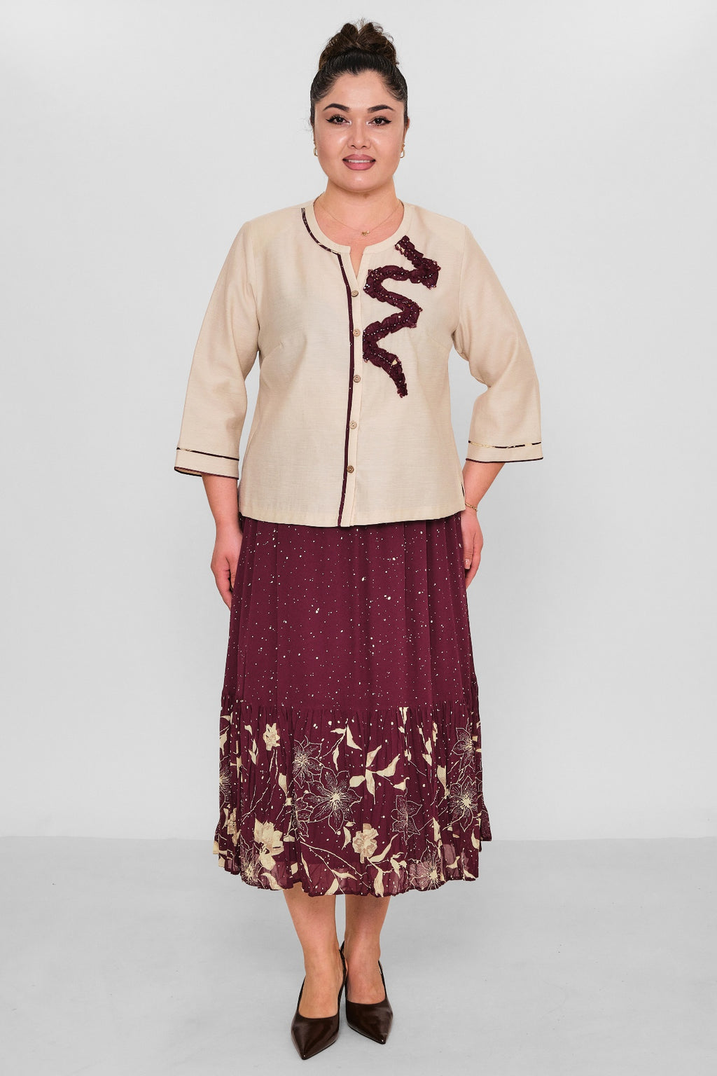 Gumanize - Plus Size Suit (GMZTK420-7964)