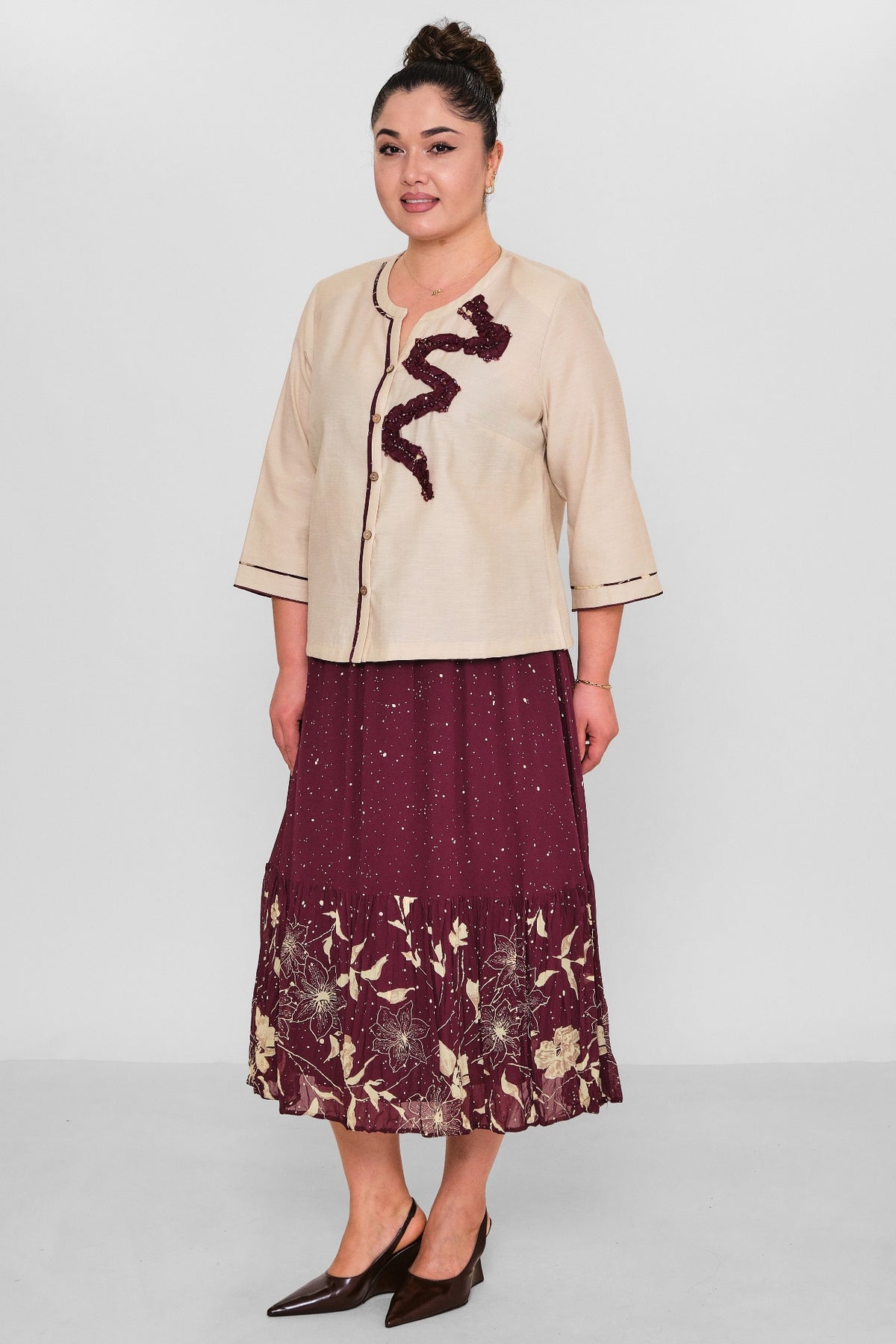 Gumanize - Plus Size Suit (GMZTK420-7964)