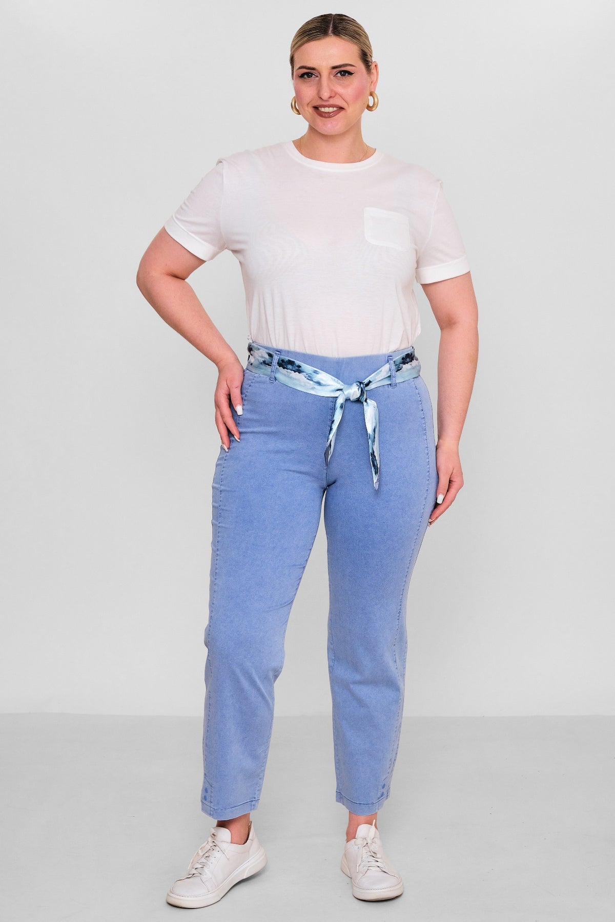 Elitline - Plus Size Trousers (ELT26Y1-276-4092) - 8690200165894