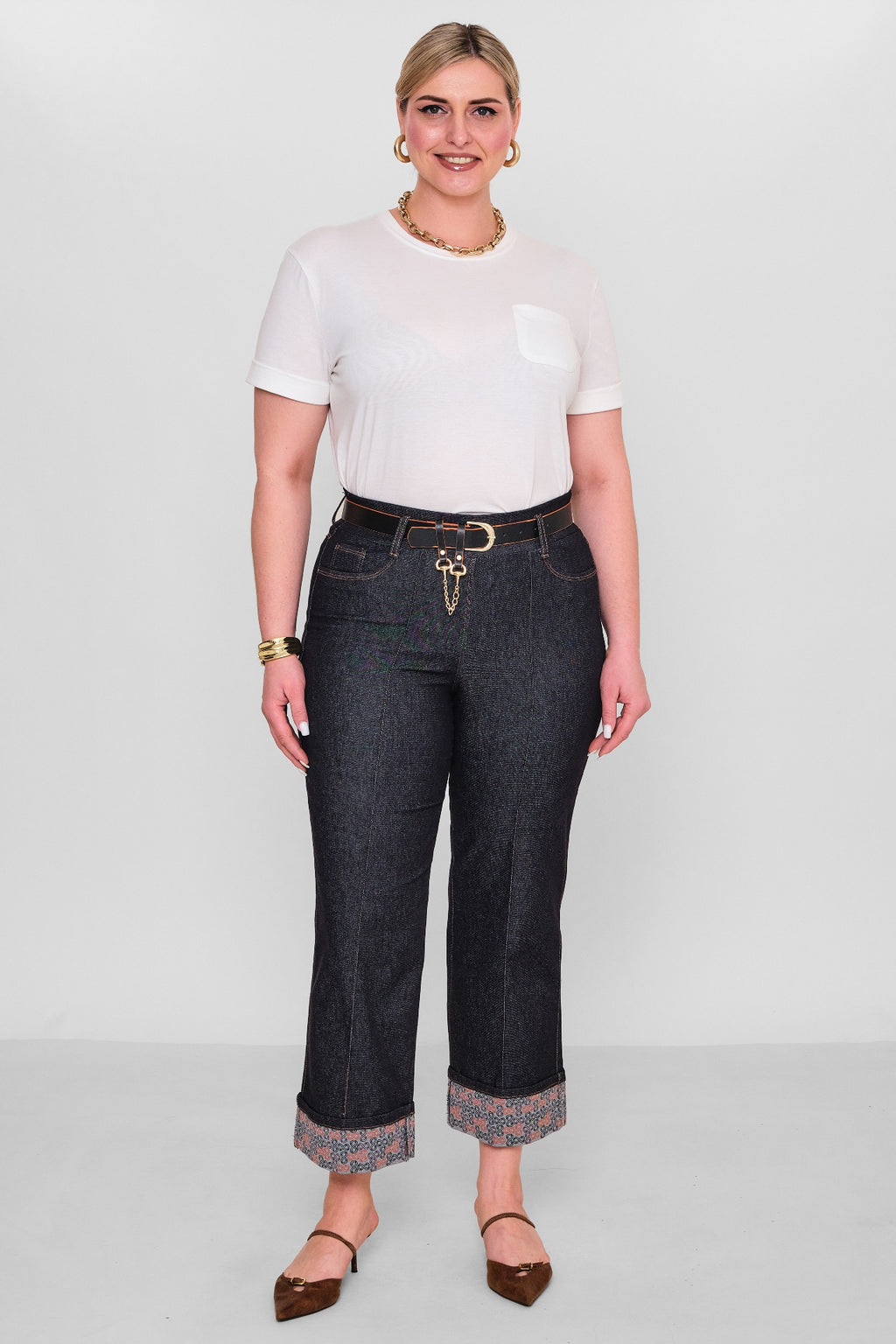 Elitline - Plus Size Trousers (ELT26Y1-34-4101)