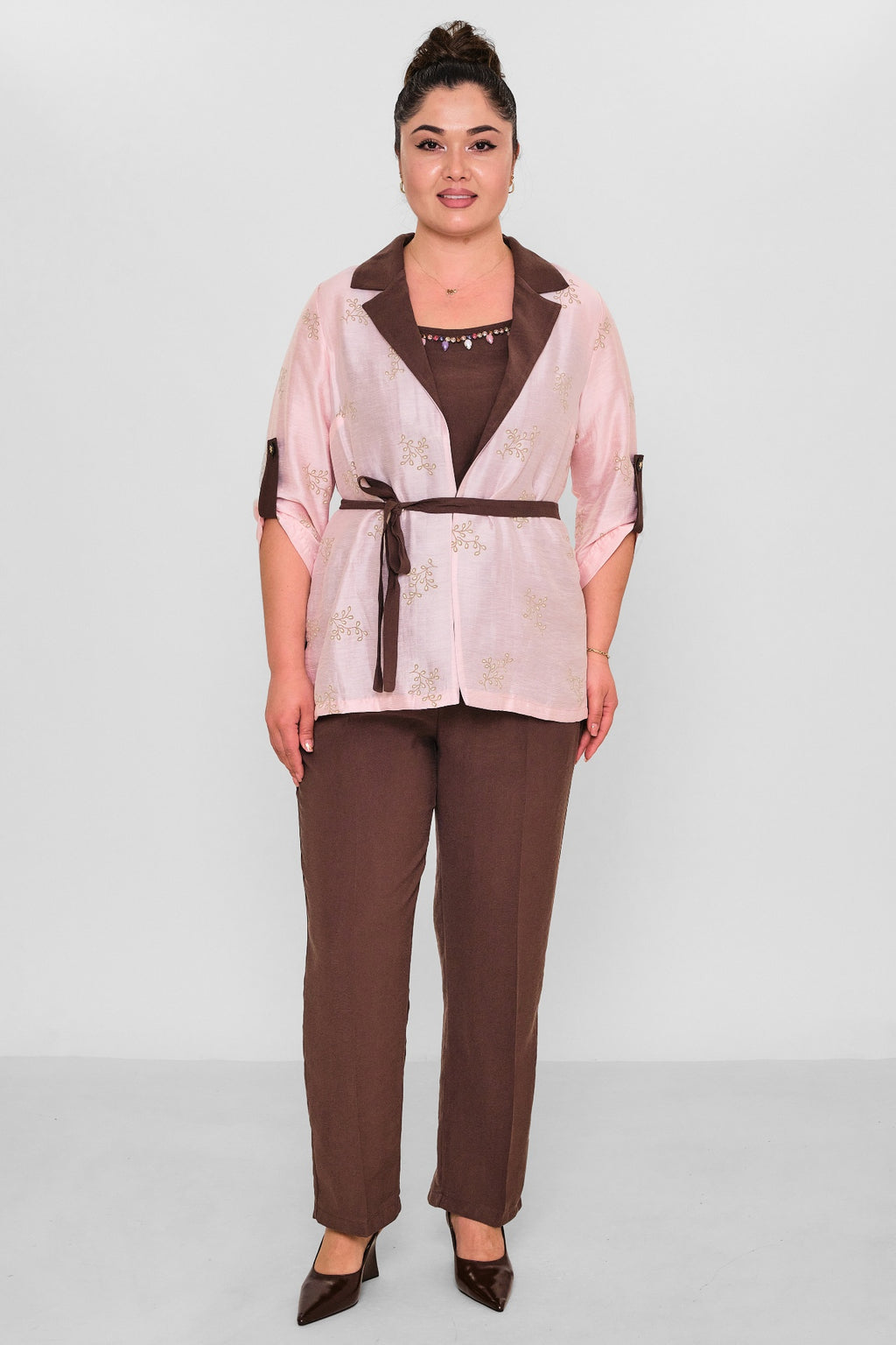 Dress Port - Plus Size Suit (DSP26Y3509) - 8690200166228