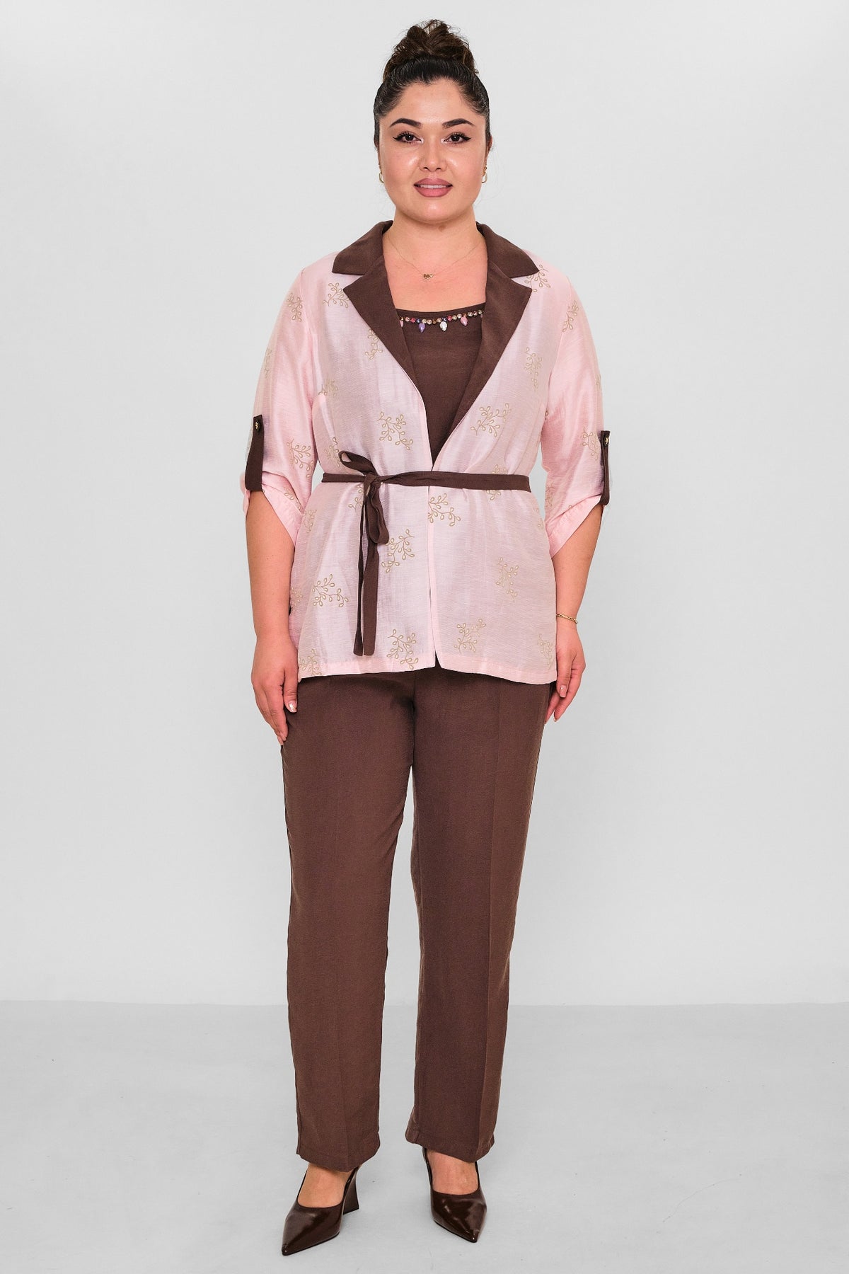 Dress Port - Plus Size Suit (DSP26Y3509) - 8690200166228