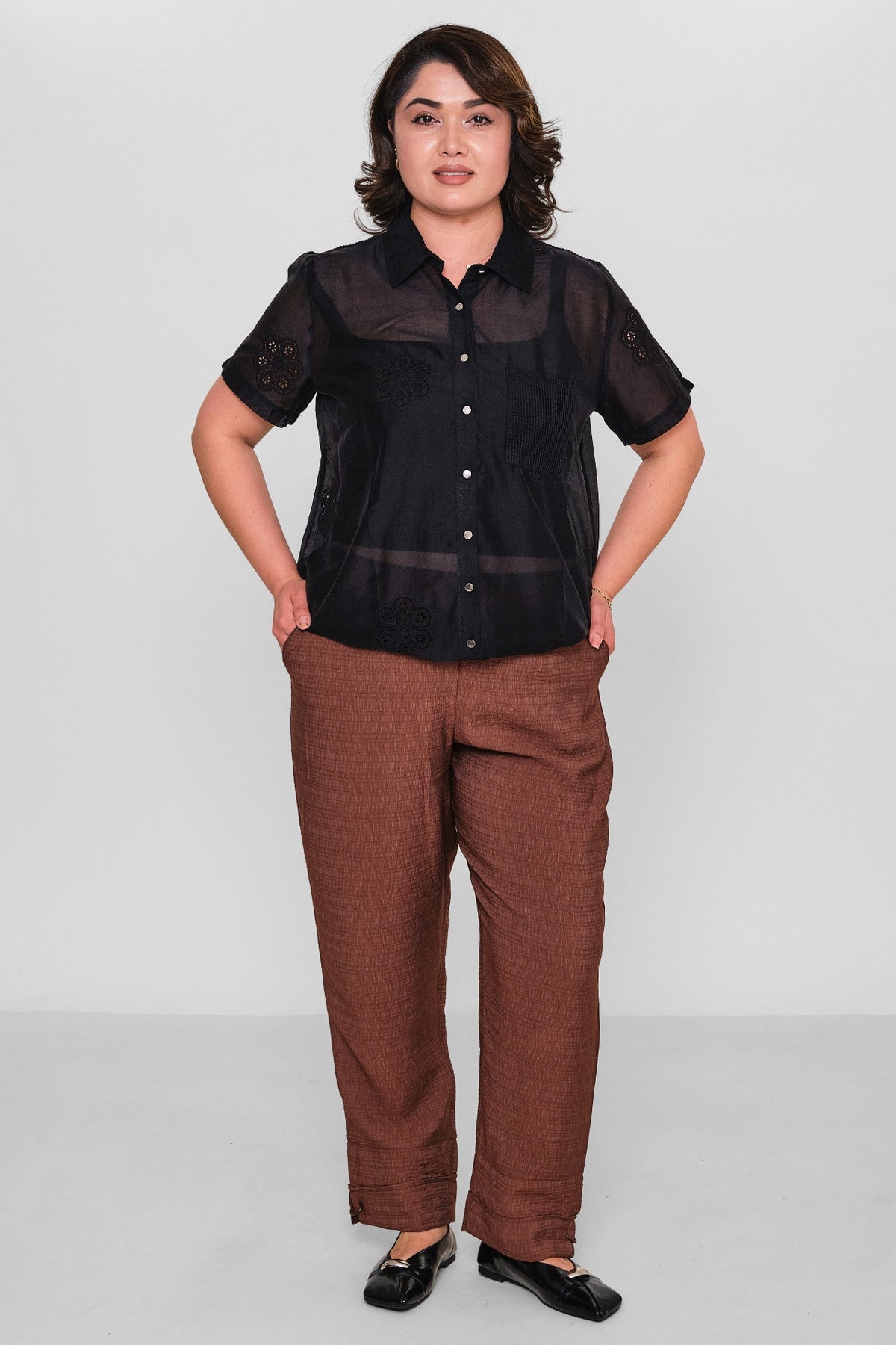 Xlife - Plus Size Shirt (XLF26Y7015) - 8690200166389