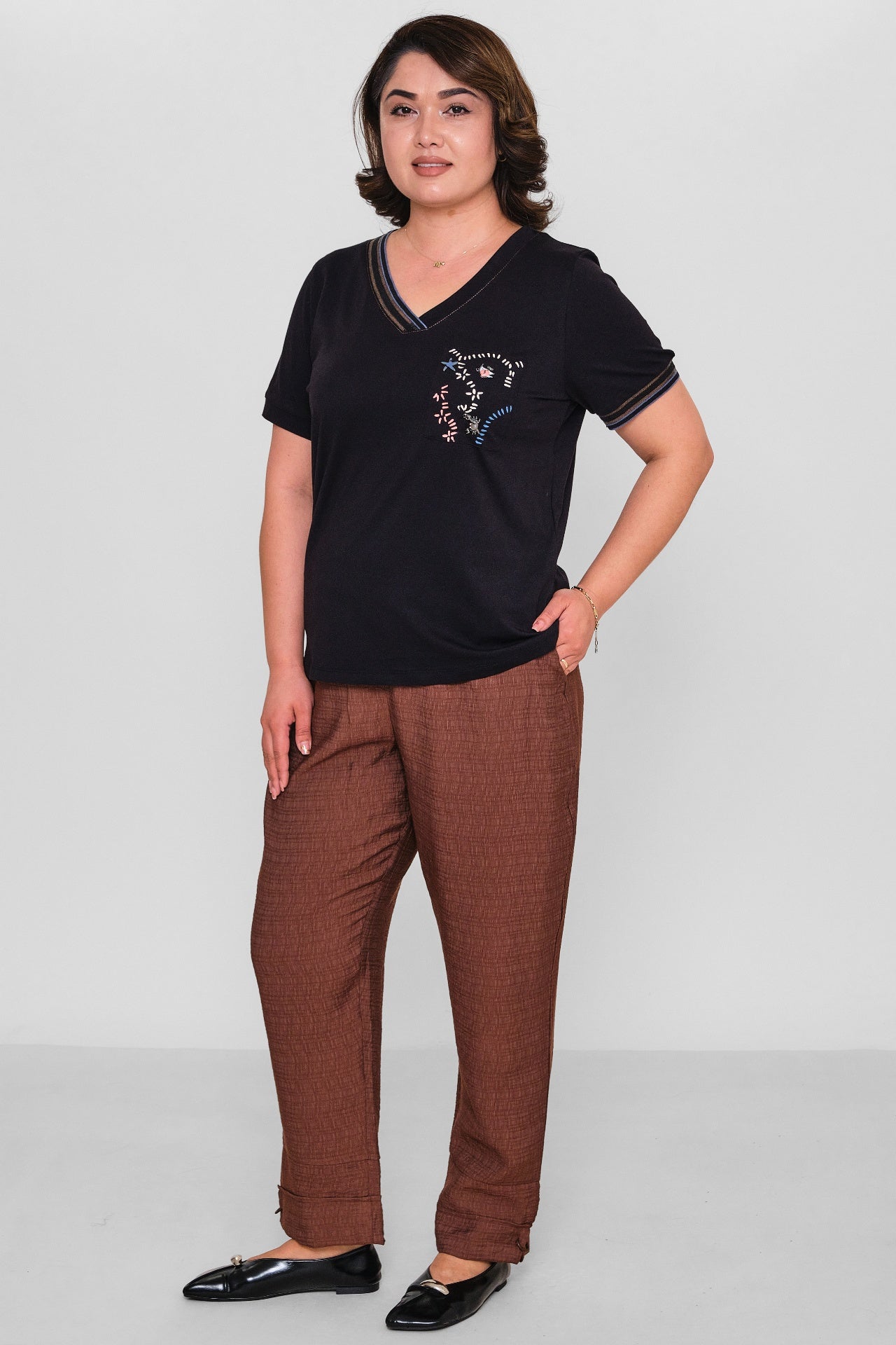 Xlife - Plus Size T-Shirt (XLF26Y7038) - 8690200166396