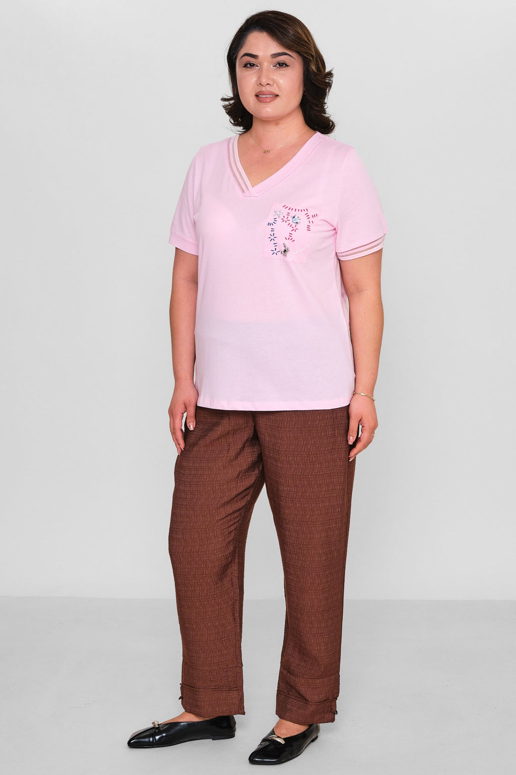 Xlife - Plus Size T-Shirt (XLF26Y7038) - 8690200166419