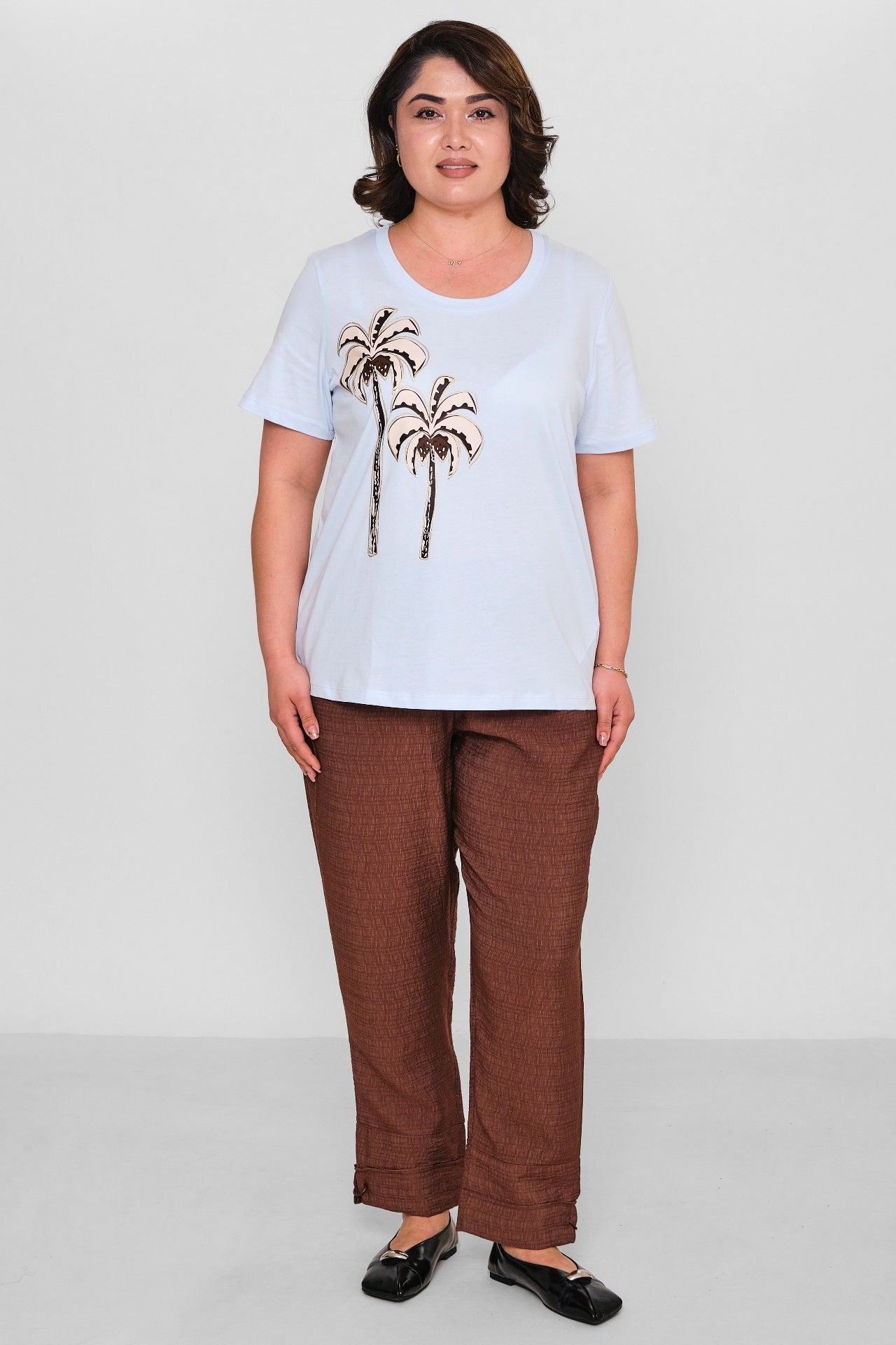 Xlife - Plus Size T-Shirt (XLF26Y7078) - 8690200166433