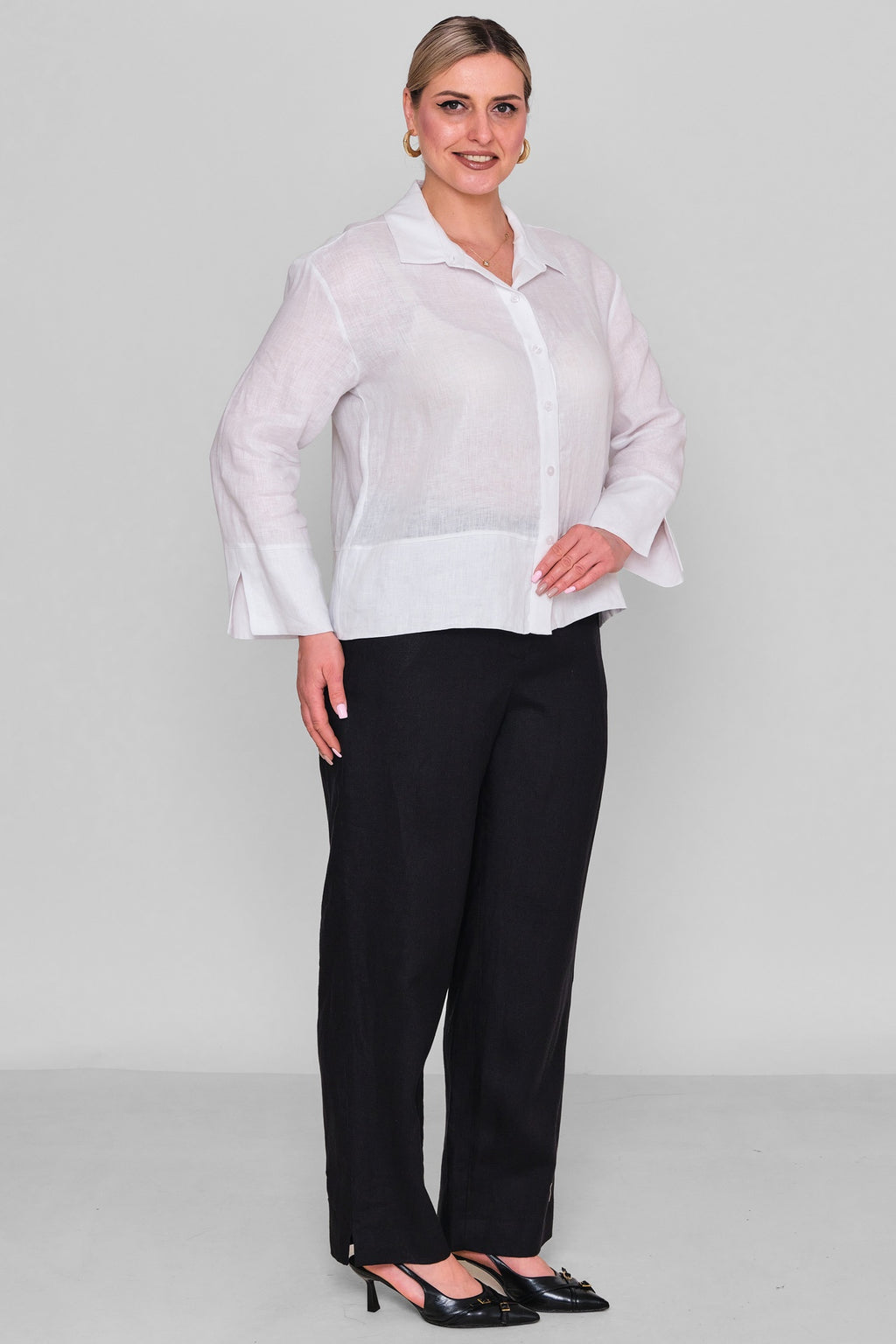 Salkim - Plus Size Shirt (SLK26Y36030BB) - 8690200166532