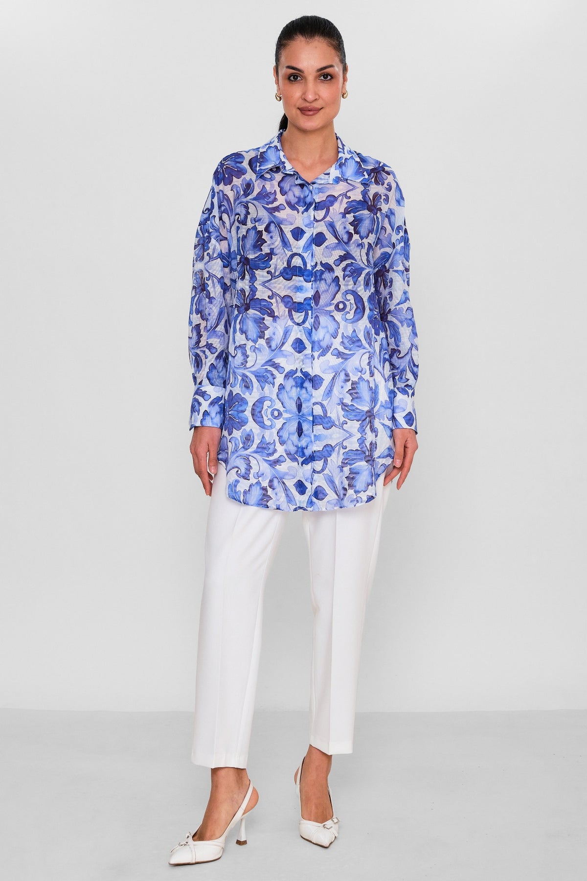 Zanzi - Regular Size Blouse (ZNZ26Y21266707) - 8690200167829