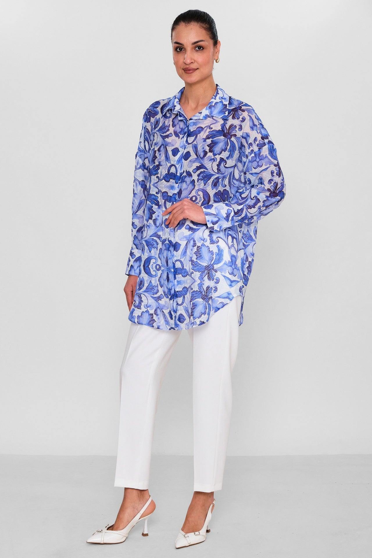 Zanzi - Regular Size Blouse (ZNZ26Y21266707) - 8690200167829