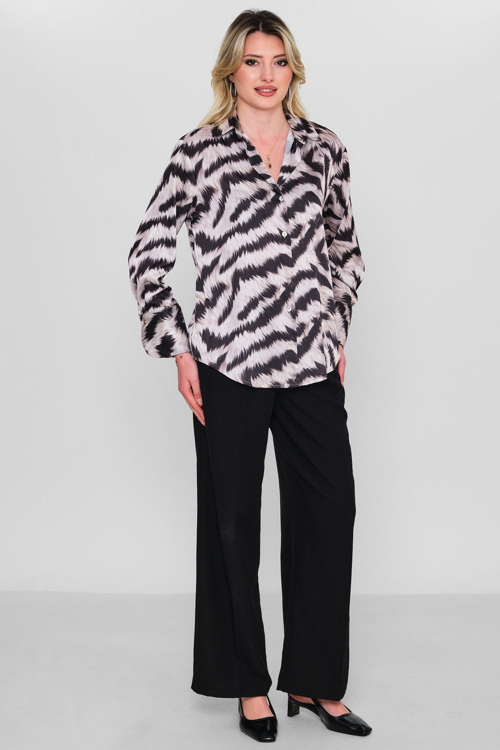 Zanzi - Regular Size Blouse (ZNZ26Y21456646) - 8690200167973