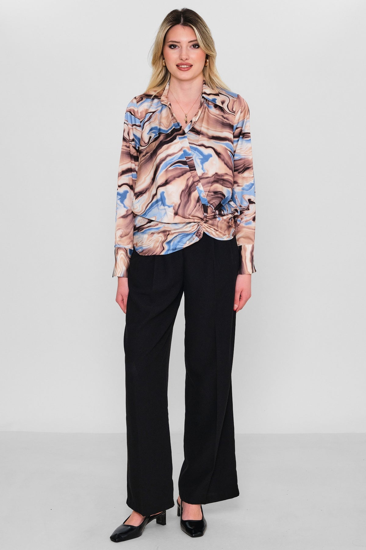Zanzi - Regular Size Blouse (ZNZ26Y23456405) - 8690200167997
