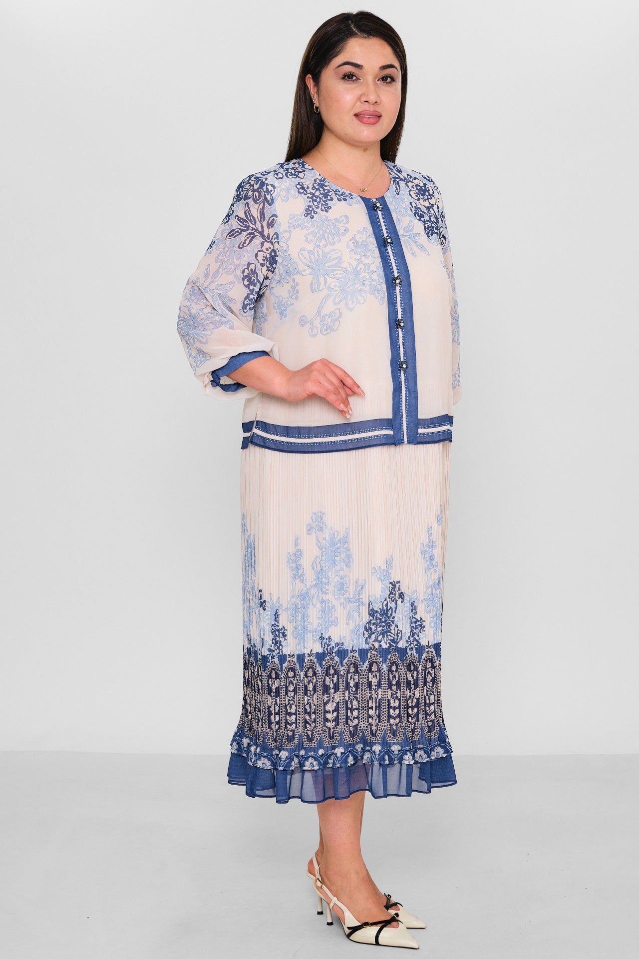 Gumanize - Plus Size Dress (GMZ2026-380-8154) - 8690200168130