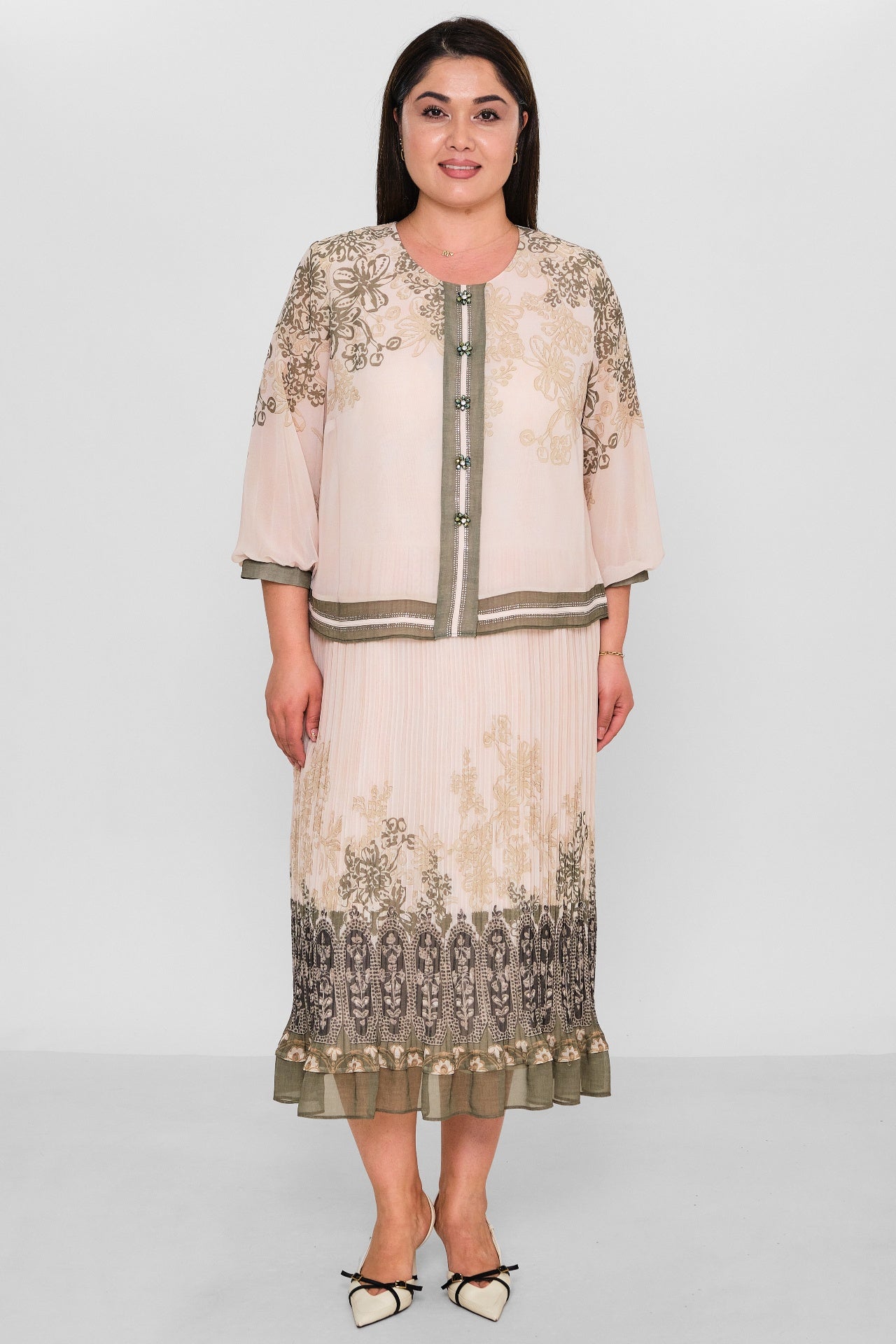 Gumanize - Plus Size Dress (GMZ2026-380-8154) - 8690200168147