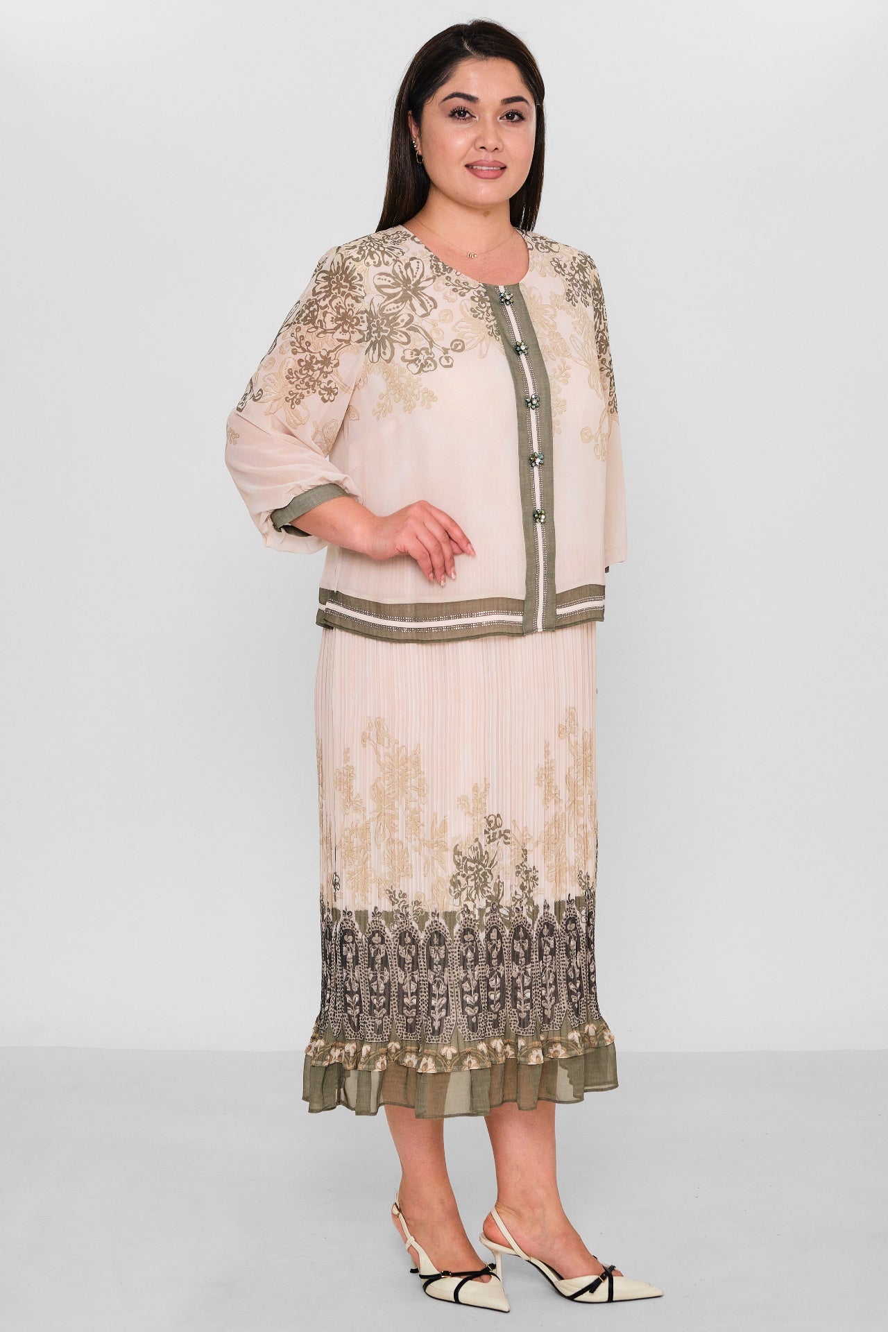 Gumanize - Plus Size Dress (GMZ2026-380-8154) - 8690200168147