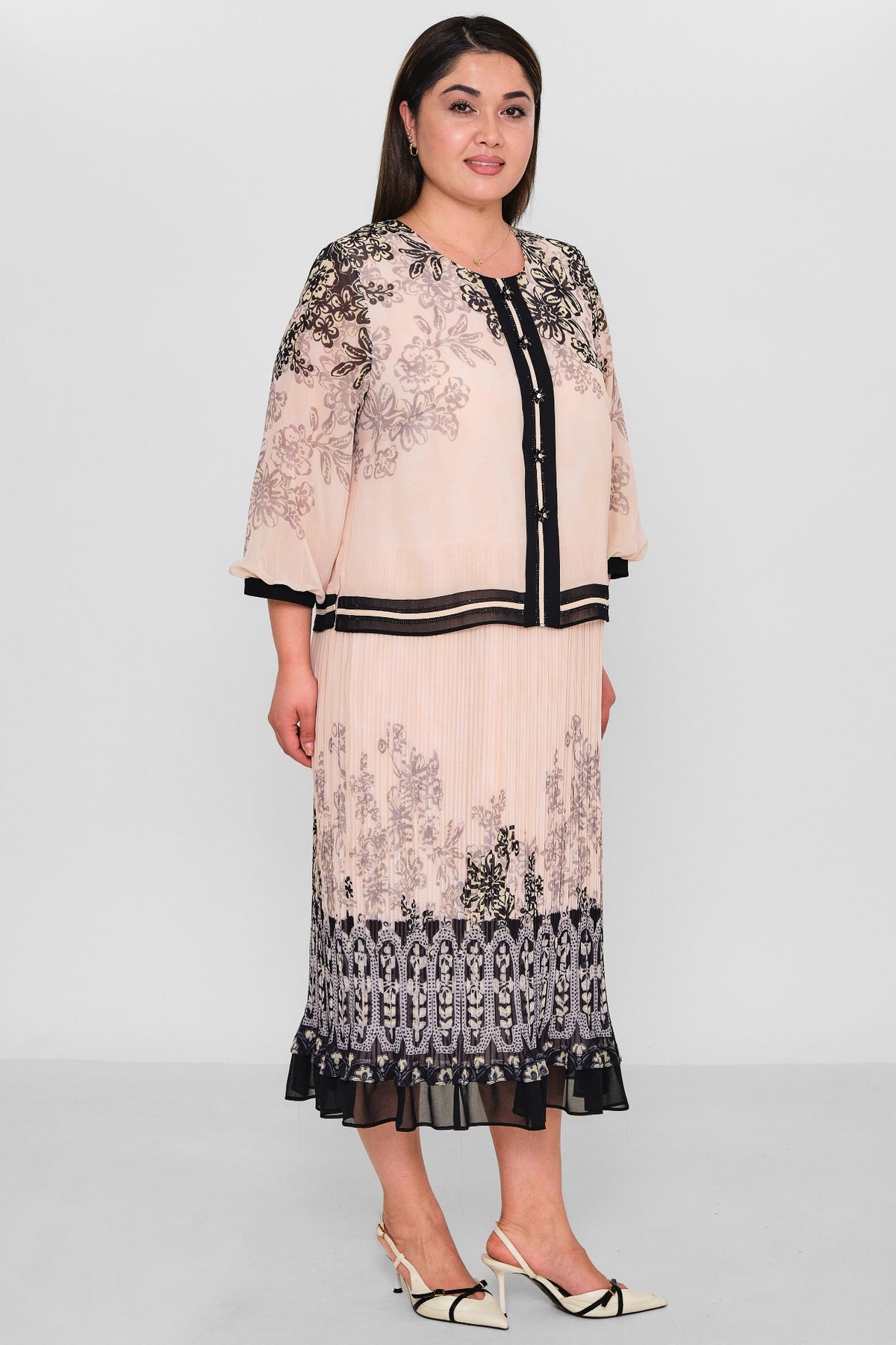 Gumanize - Plus Size Dress (GMZ2026-380-8154) - 8690200168154