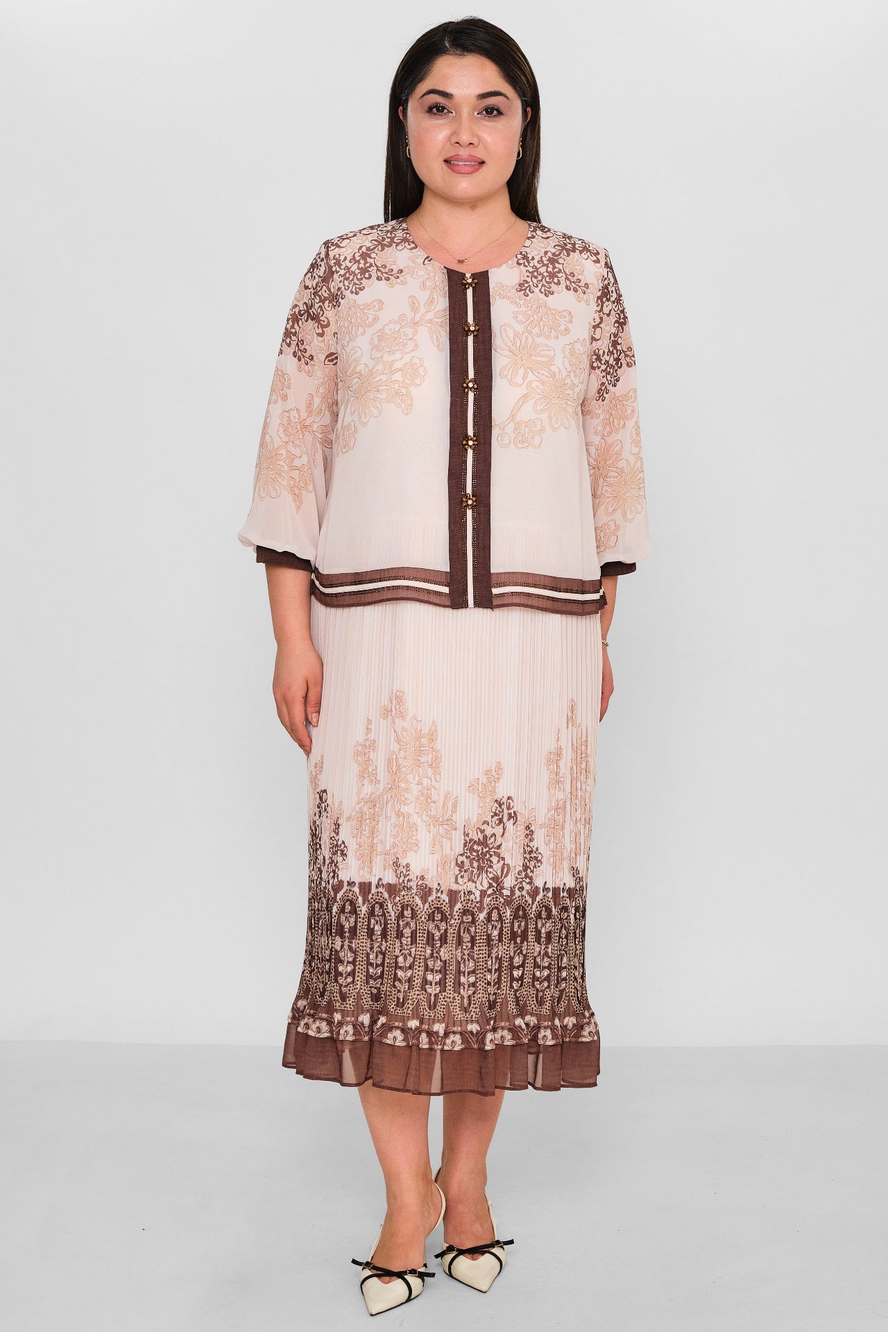 Gumanize - Plus Size Dress (GMZ2026-380-8154) - 8690200168161