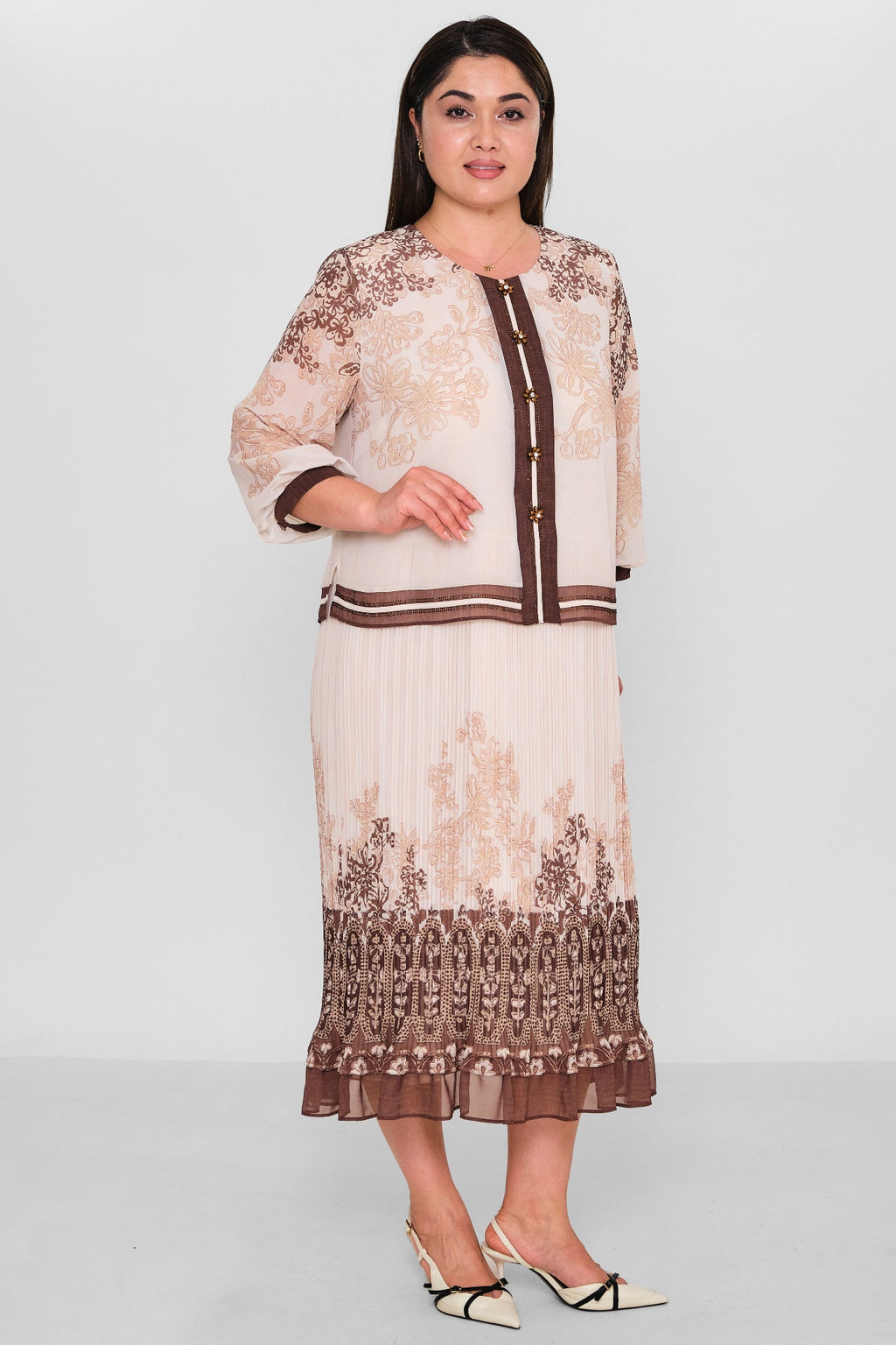 Gumanize - Plus Size Dress (GMZ2026-380-8154) - 8690200168161