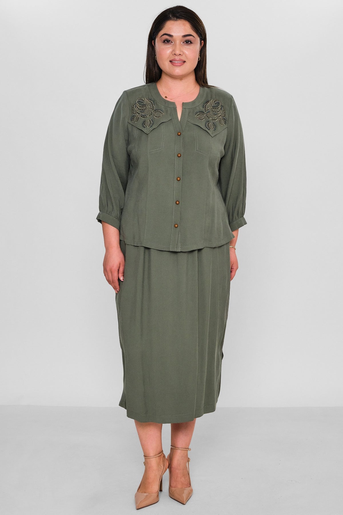 Gumanize - Plus Size Suit (GMZTK295-6934)