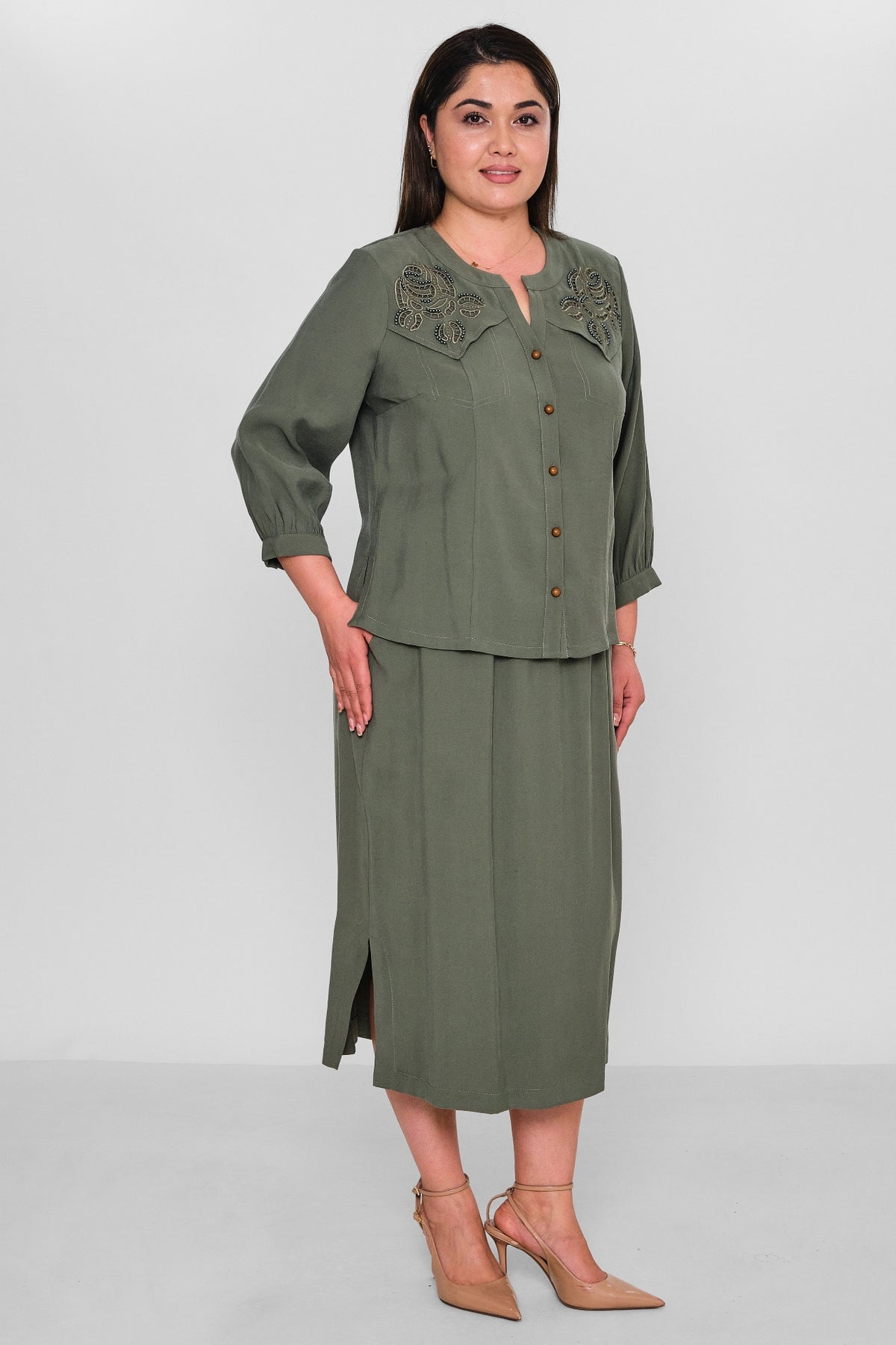 Gumanize - Plus Size Suit (GMZTK295-6934)