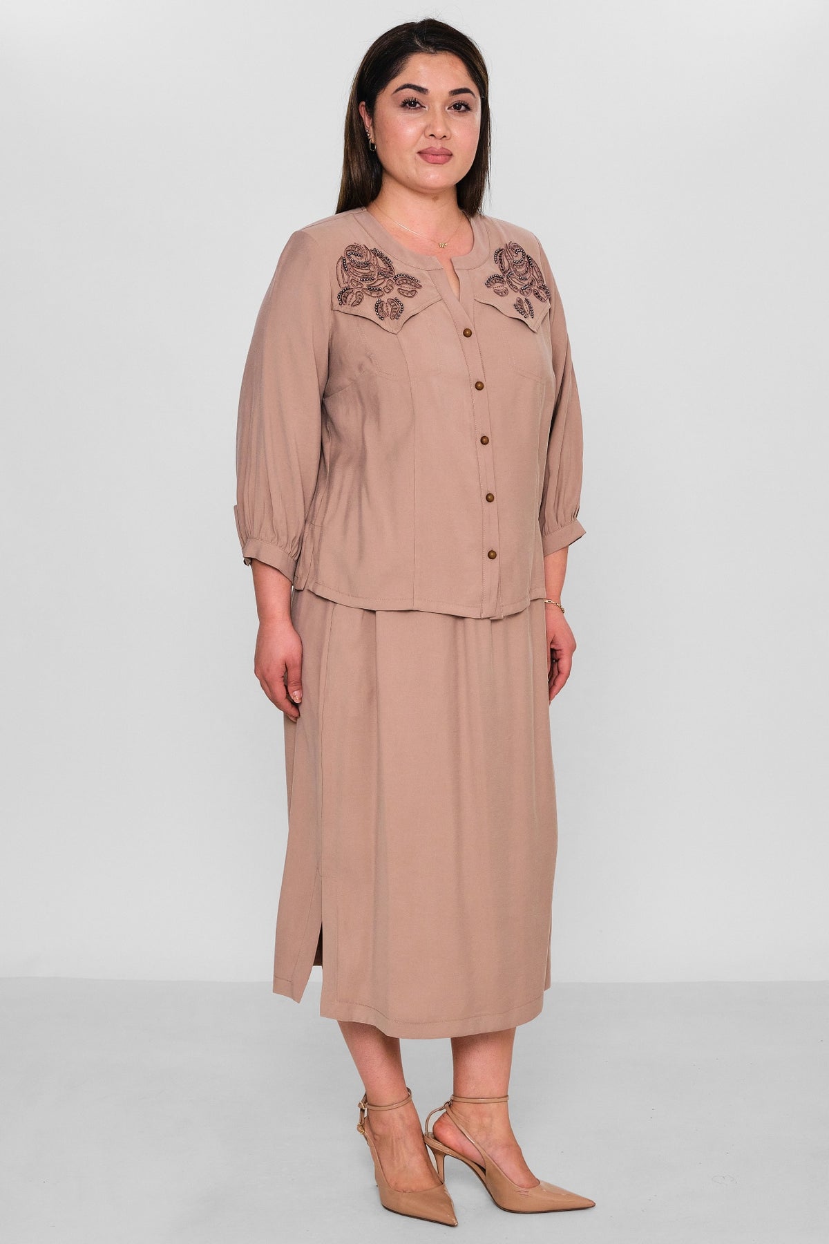 Gumanize - Plus Size Suit (GMZTK295-6934)