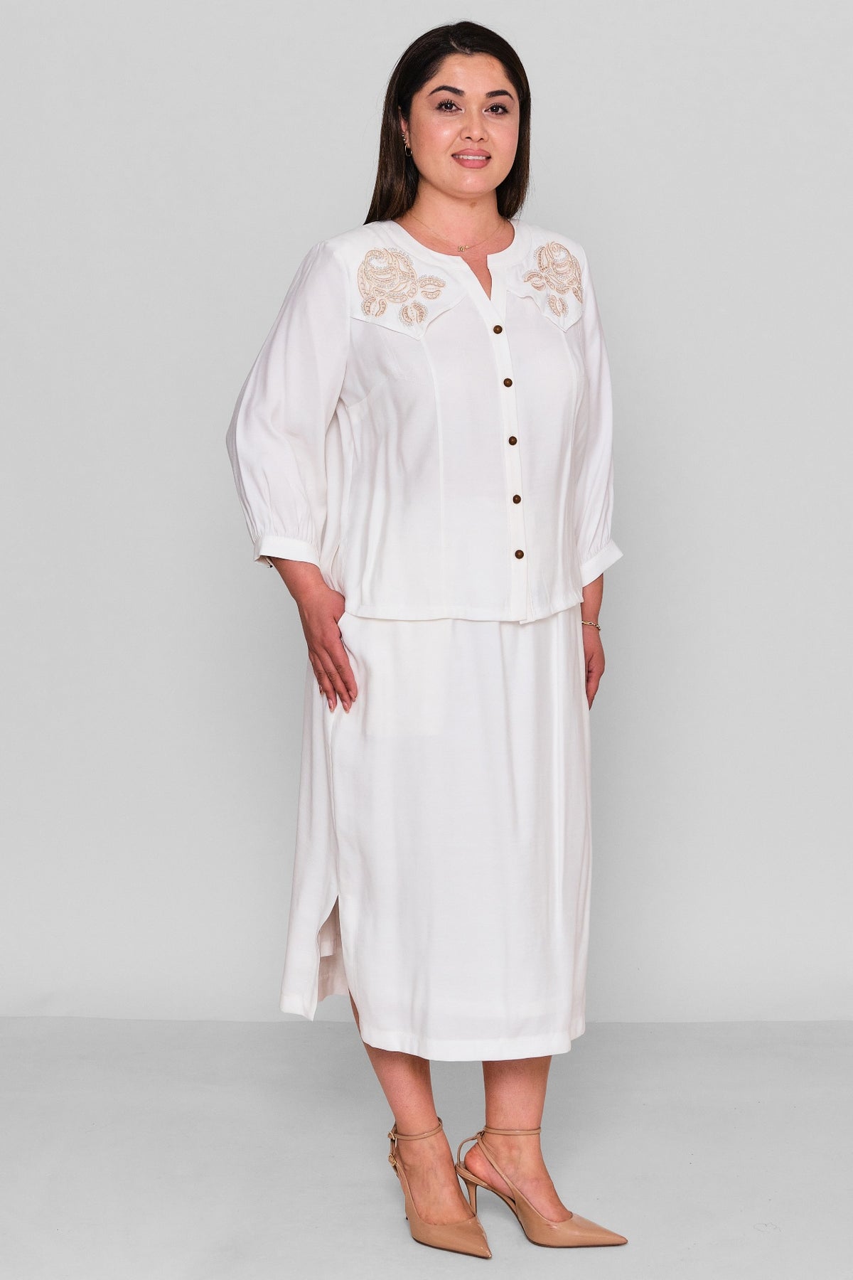 Gumanize - Plus Size Suit (GMZTK295-6934)