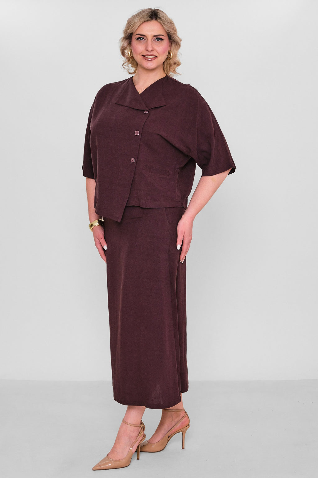 Salkim - Plus Size Suit (SLK26Y66080BB) - 8690200168994