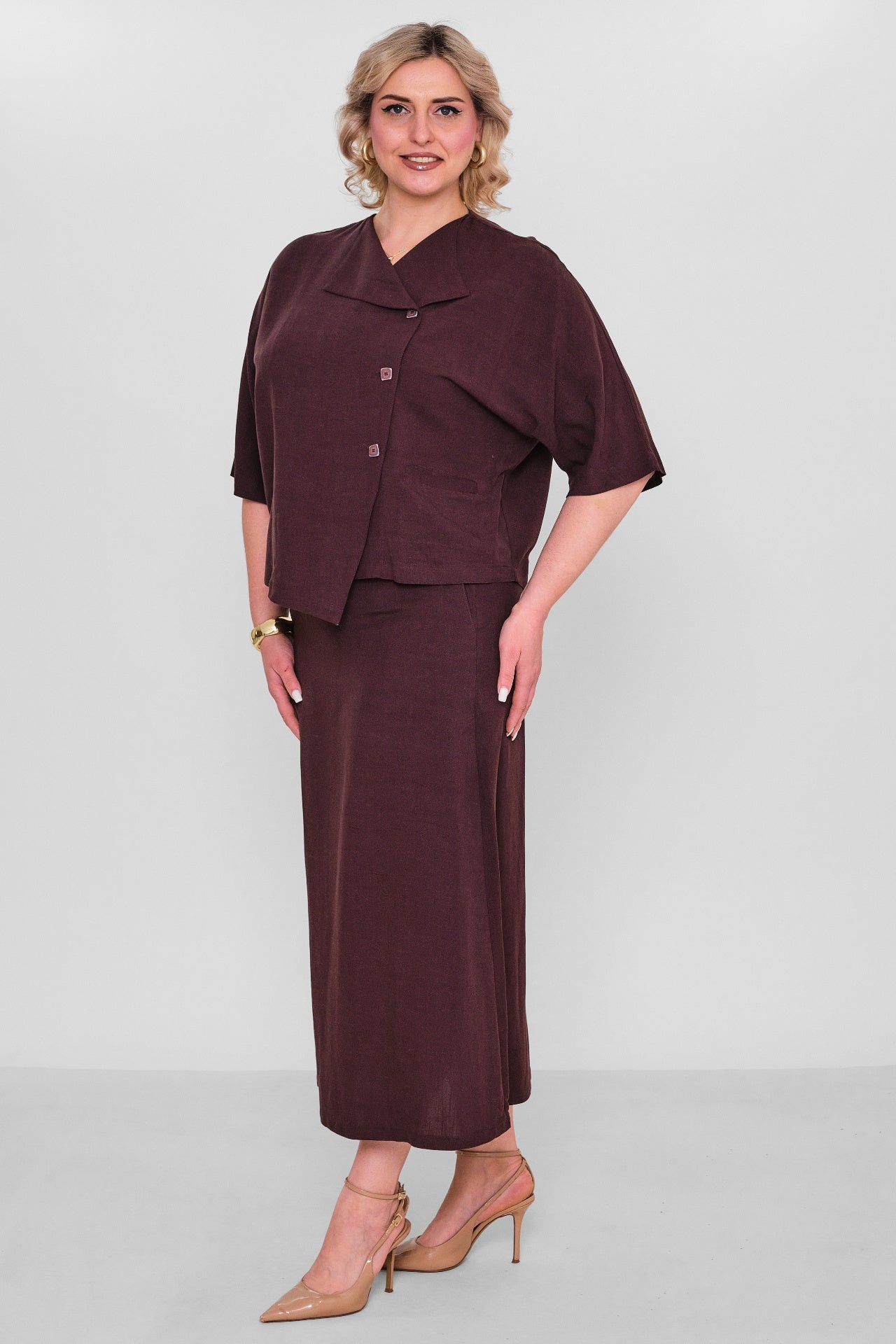 Salkim - Plus Size Suit (SLK26Y66080BB) - 8690200168994