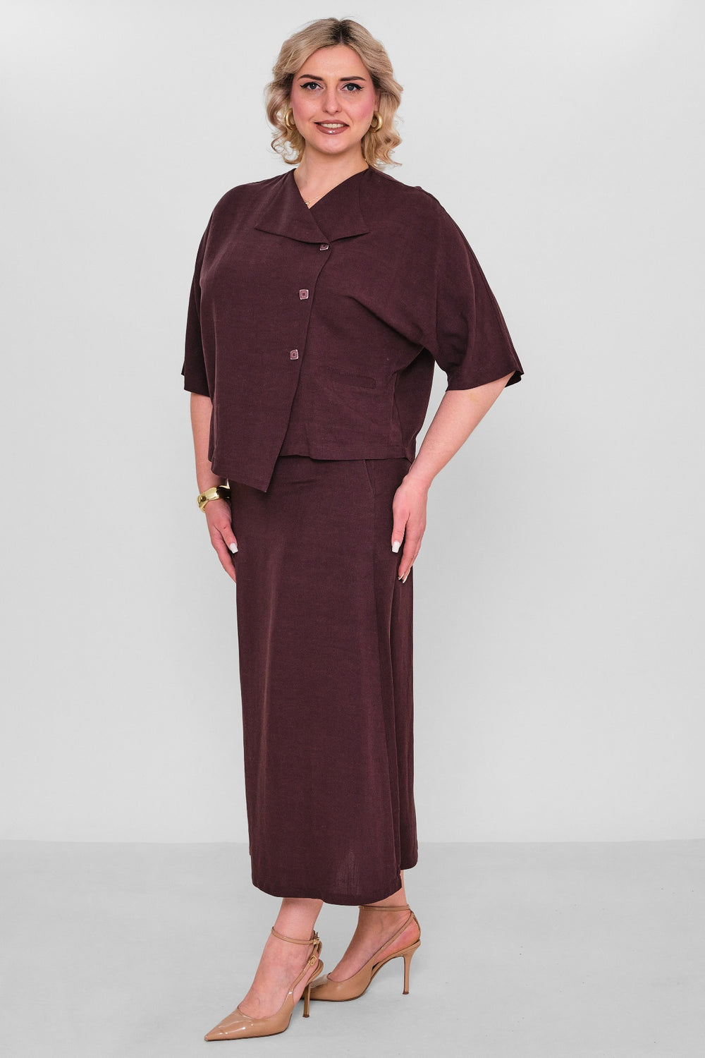 Salkim - Plus Size Suit (SLK26Y66080BB) - 8690200168994