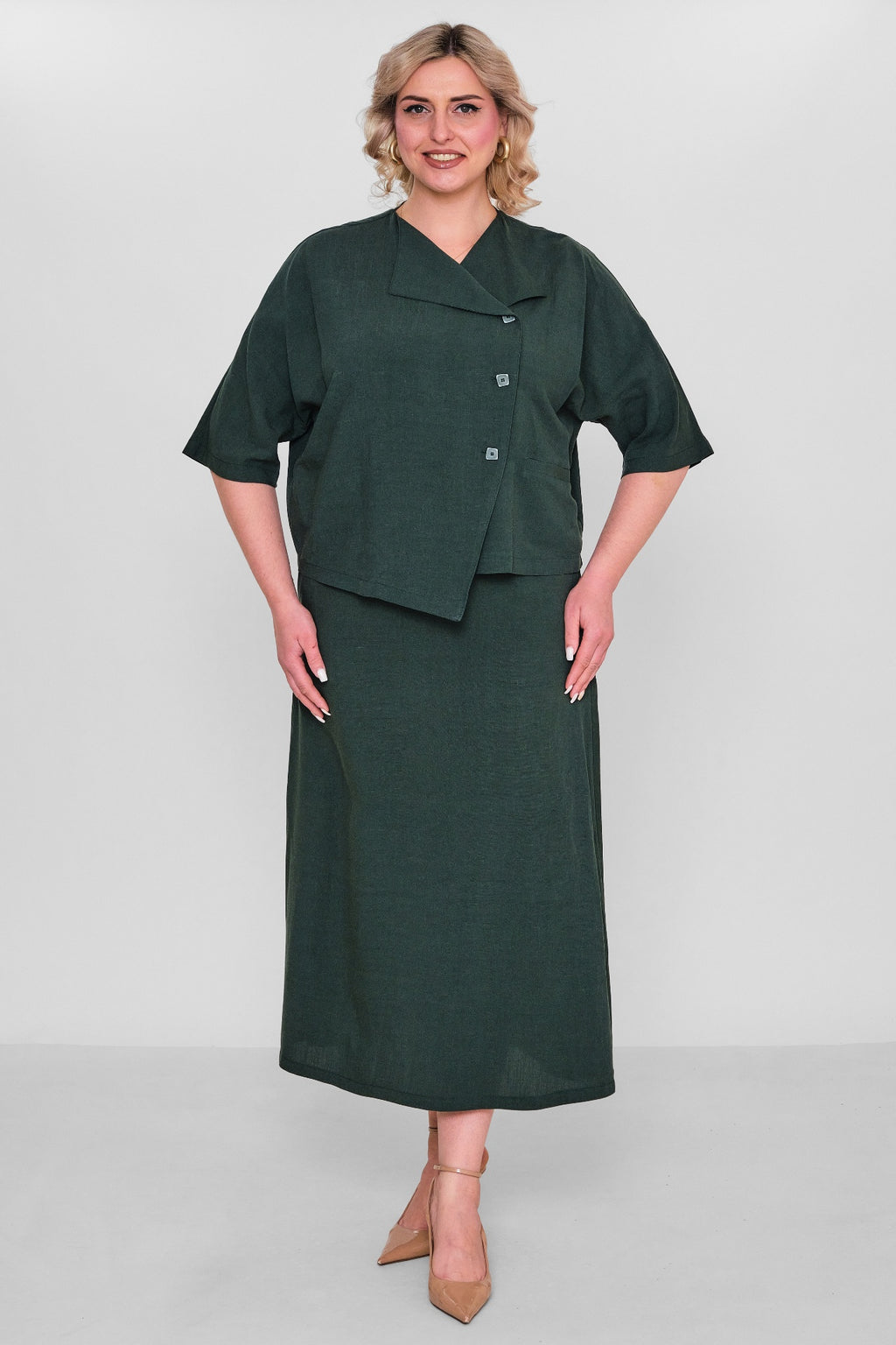 Salkim - Plus Size Suit (SLK26Y66080BB) - 8690200169007