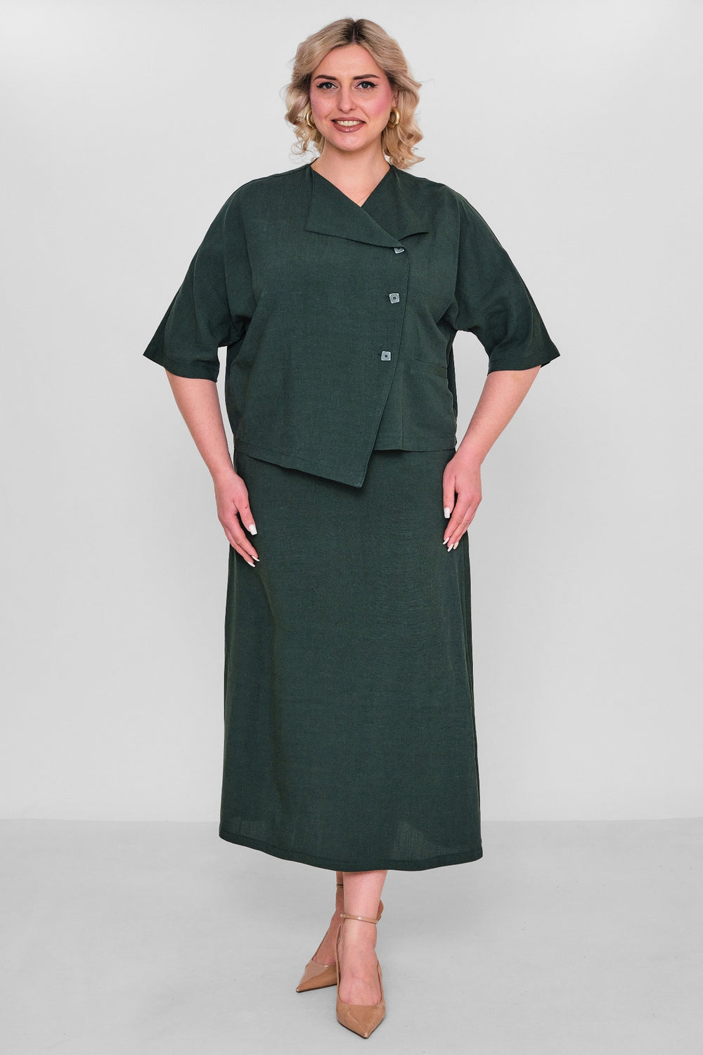 Salkim - Plus Size Suit (SLK26Y66080BB) - 8690200169007