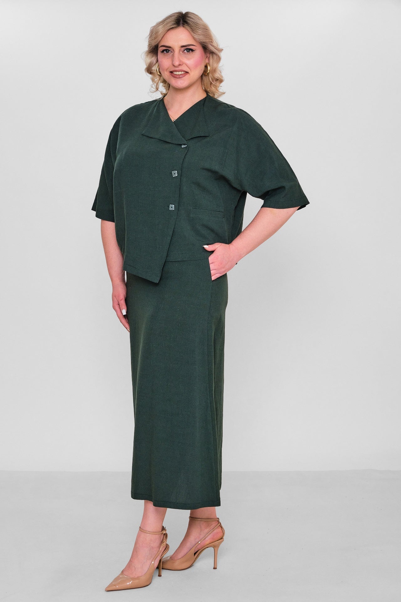 Salkim - Plus Size Suit (SLK26Y66080BB) - 8690200169007