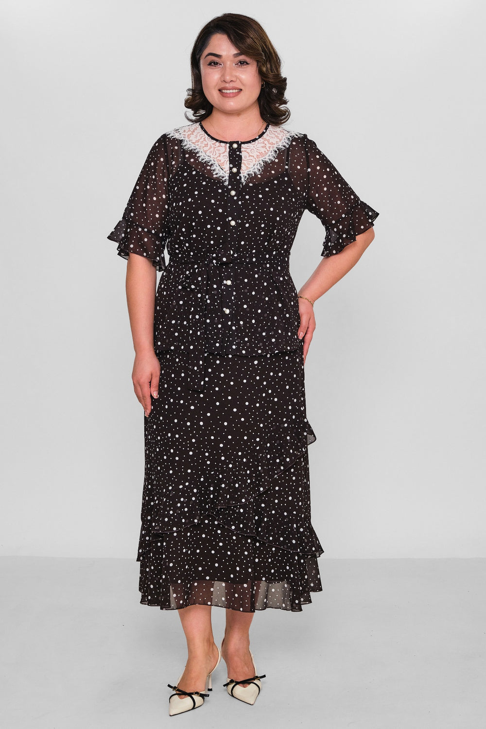 Dress Port - Plus Size Suit (DSP26Y3510) - 8690200169038