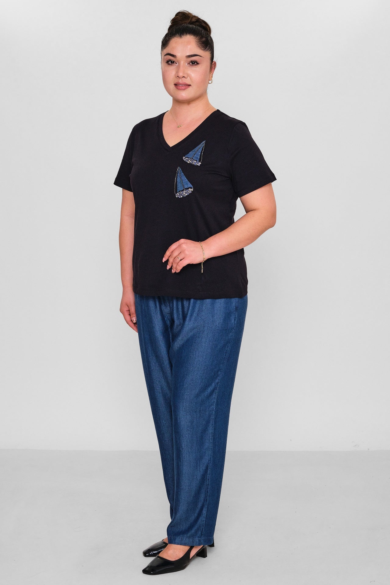 Xlife - Plus Size T-Shirt (XLF26Y7077) - 8690200170454