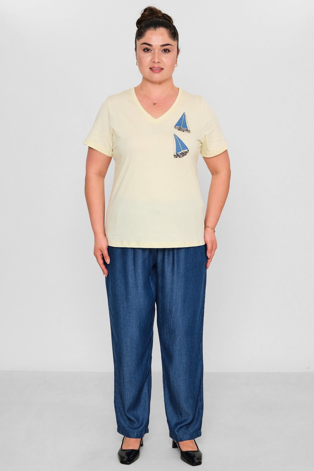 Xlife - Plus Size T-Shirt (XLF26Y7077) - 8690200170461