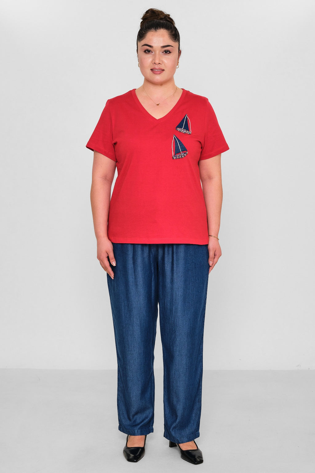 Xlife - Plus Size T-Shirt (XLF26Y7077) - 8690200170478