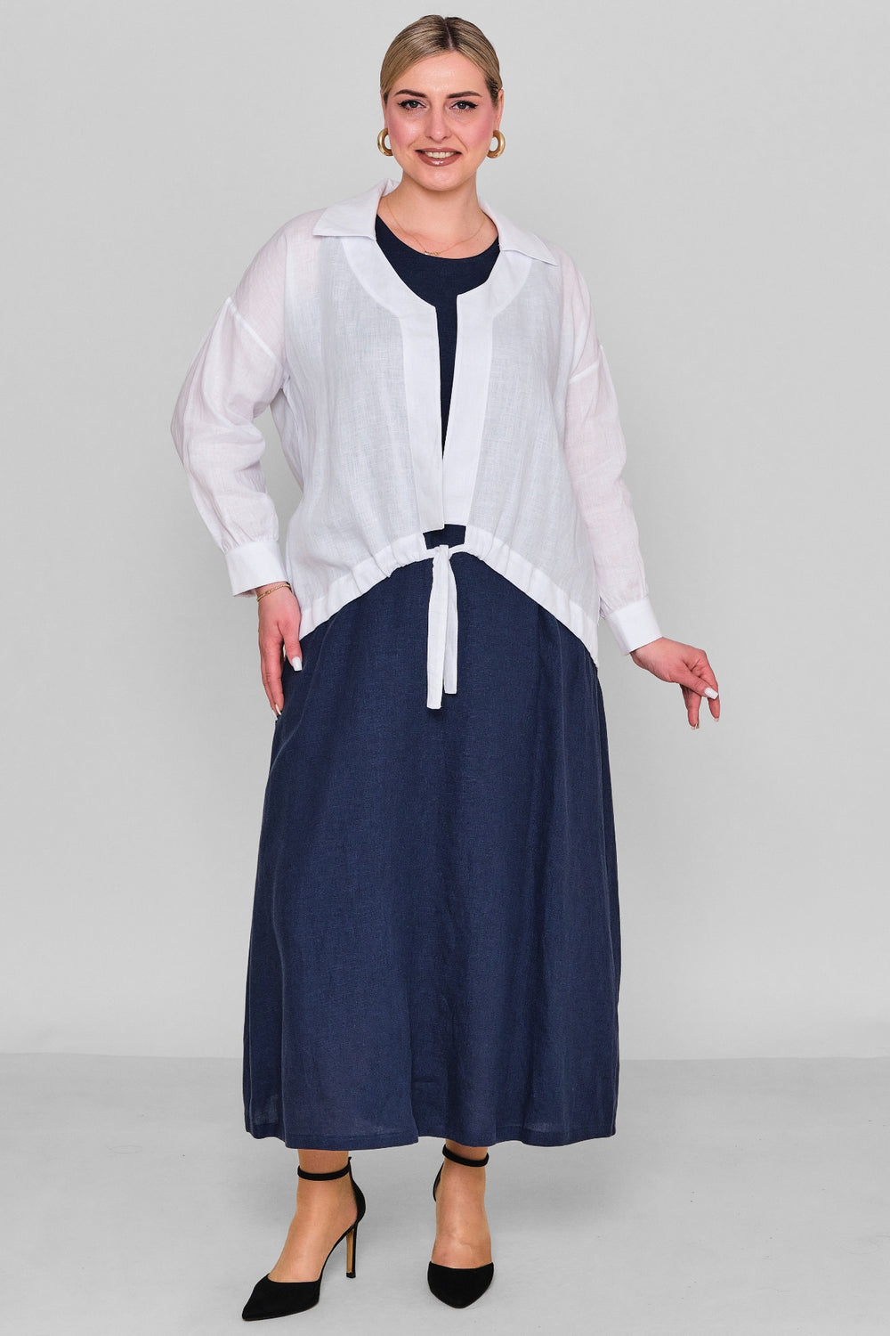 Salkim - Plus Size Suit (SLK26Y66074BB) - 8690200170560