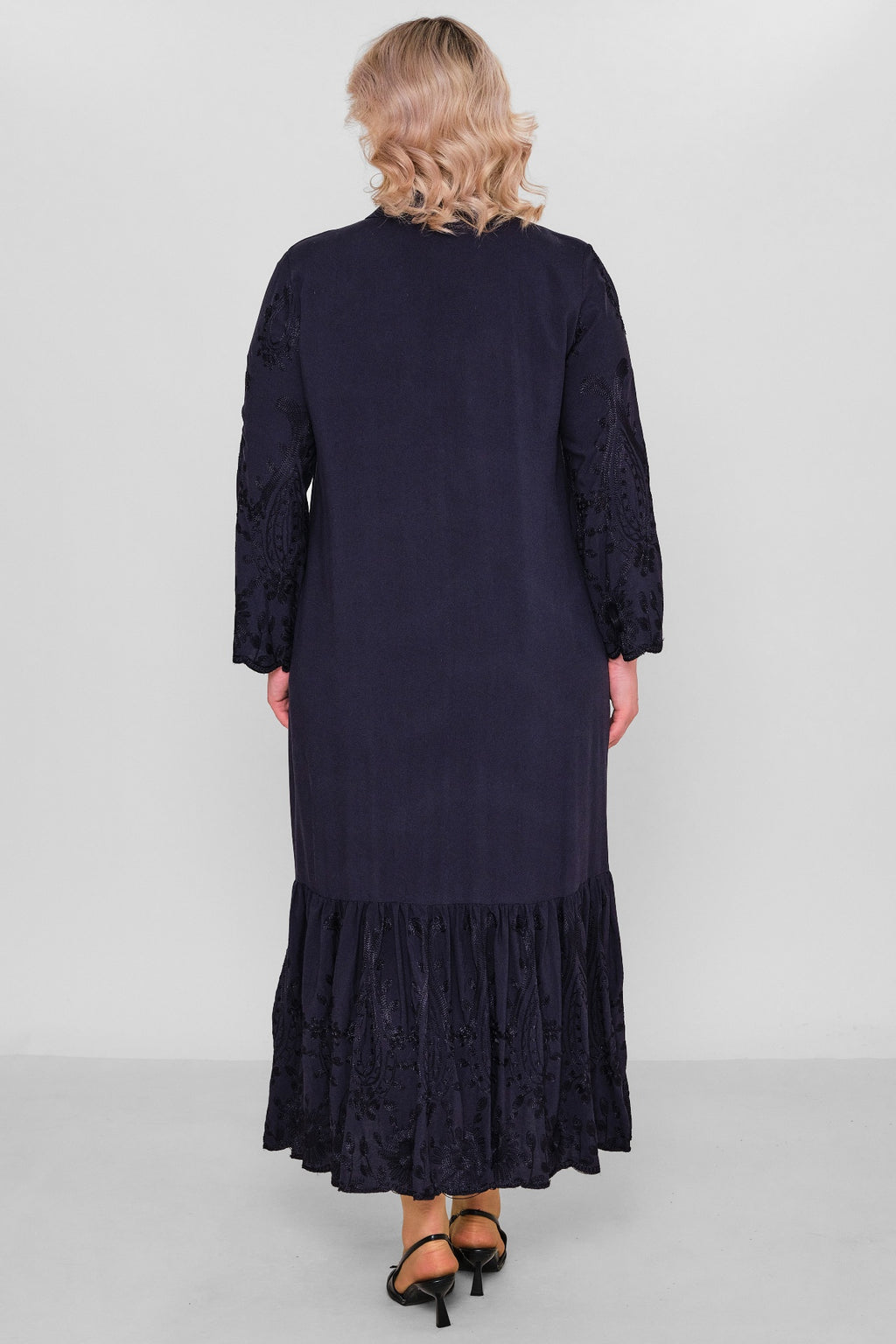 Ebberro - Plus Size Dress (EBR26Y10126BB) - 8690200171321