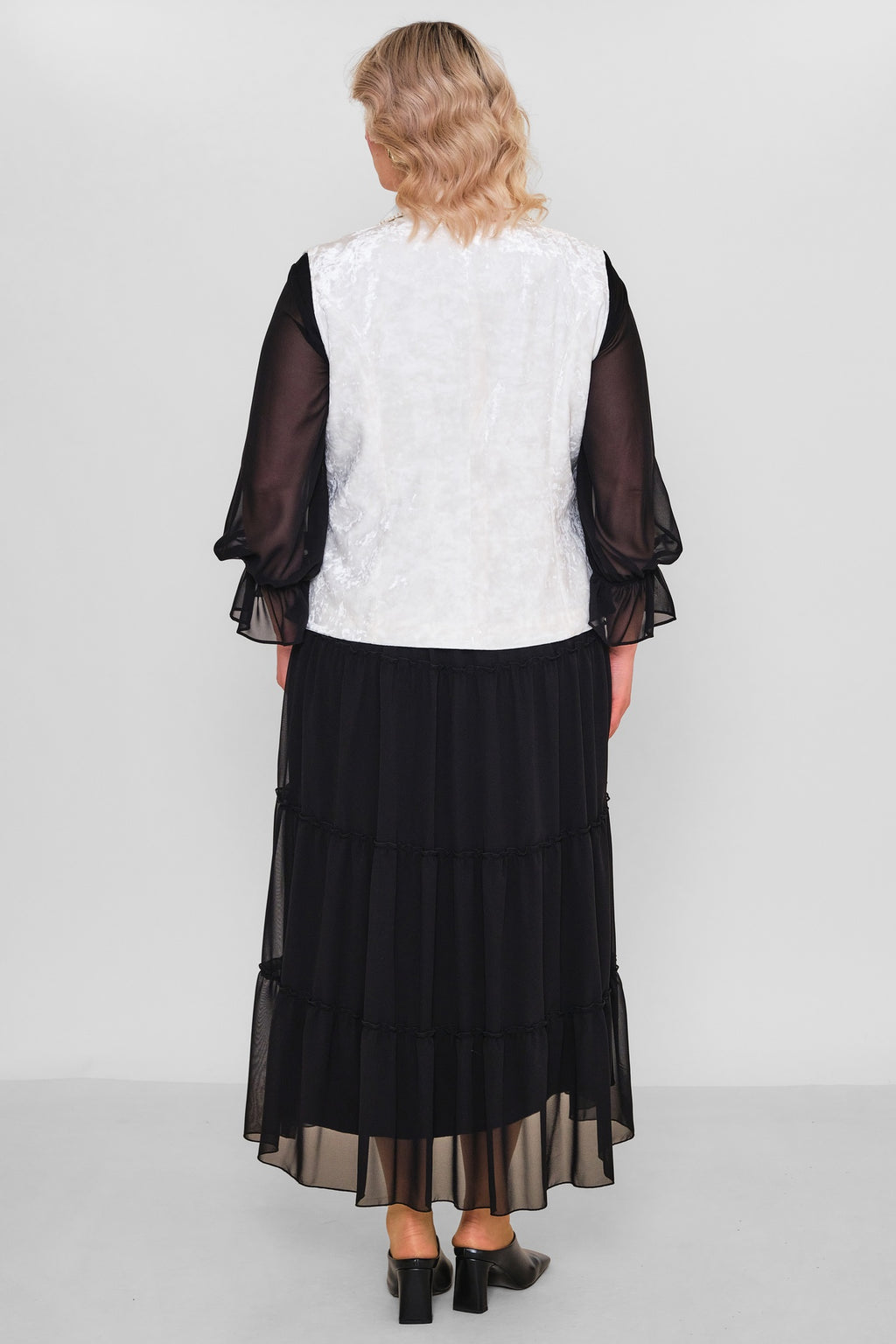 Ksas - Extended Plus Size Cardigan (KSAS4131-1) - 8690200171529
