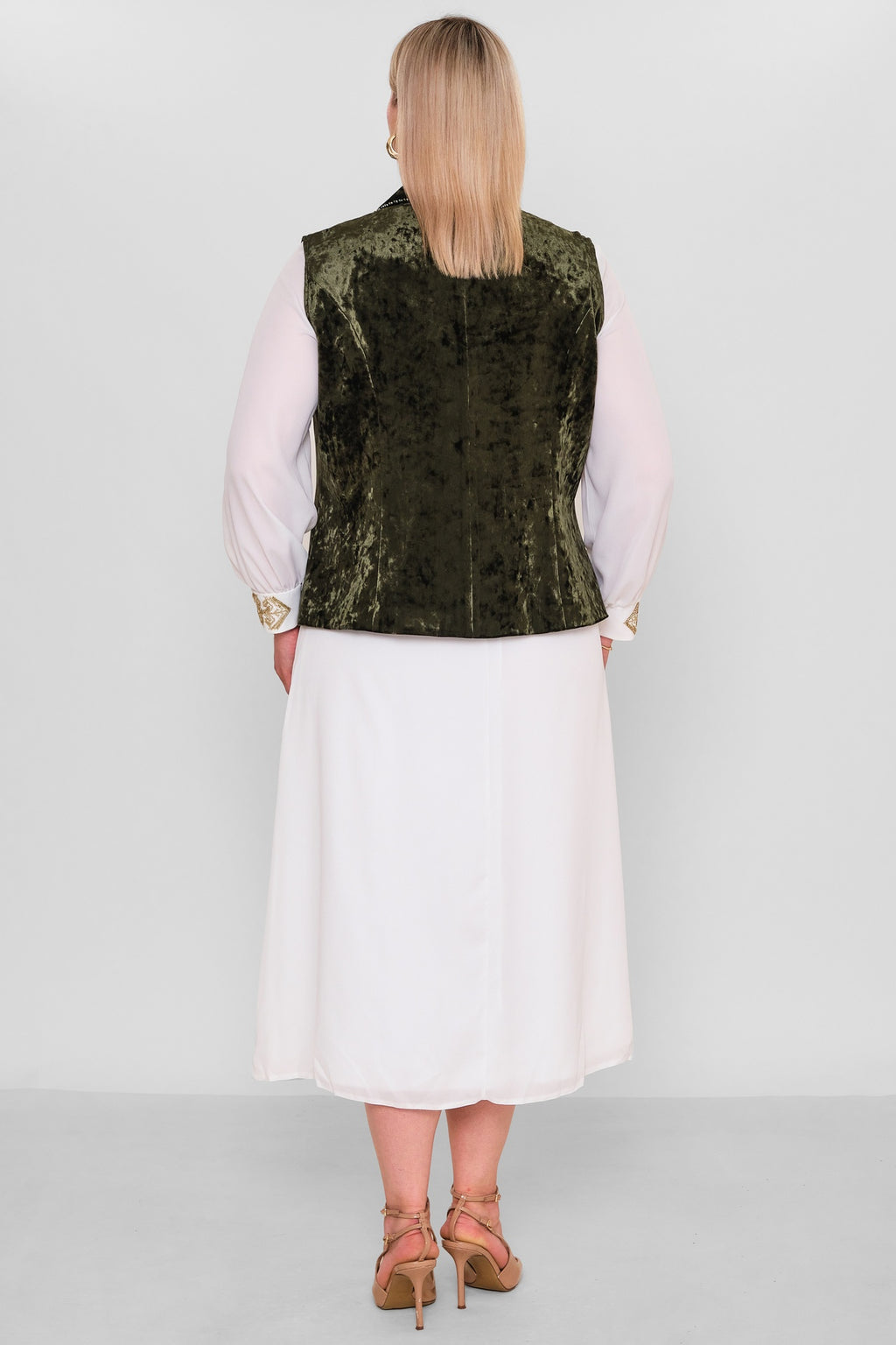 Ksas - Extended Plus Size Cardigan (KSAS4131-1) - 8690200171536
