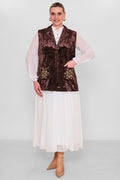 Ksas - Extended Plus Size Waistcoat (KSAS4177-1)