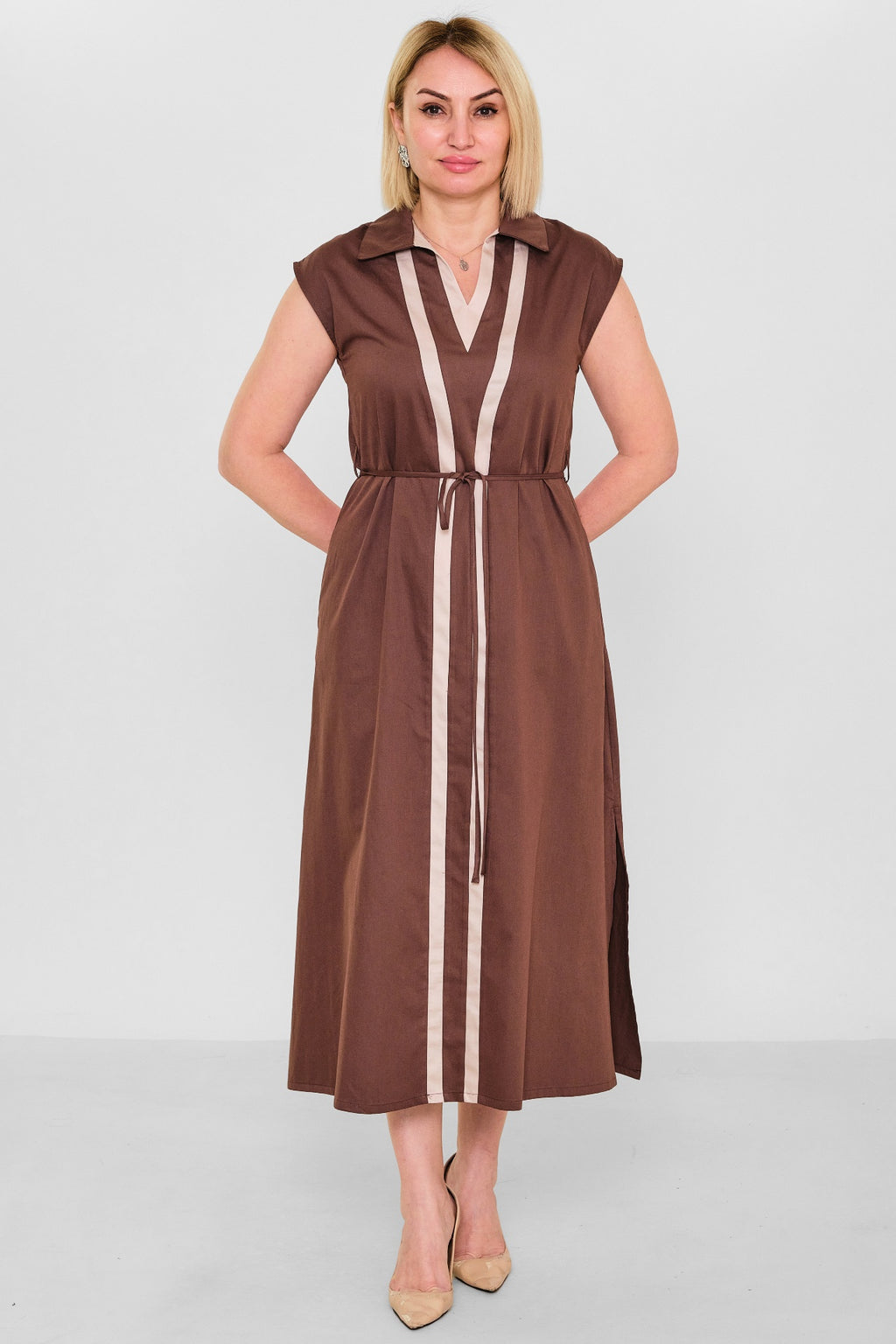 Revaro - Regular Size Dress (RVR26YS-9102) - 8690200172472