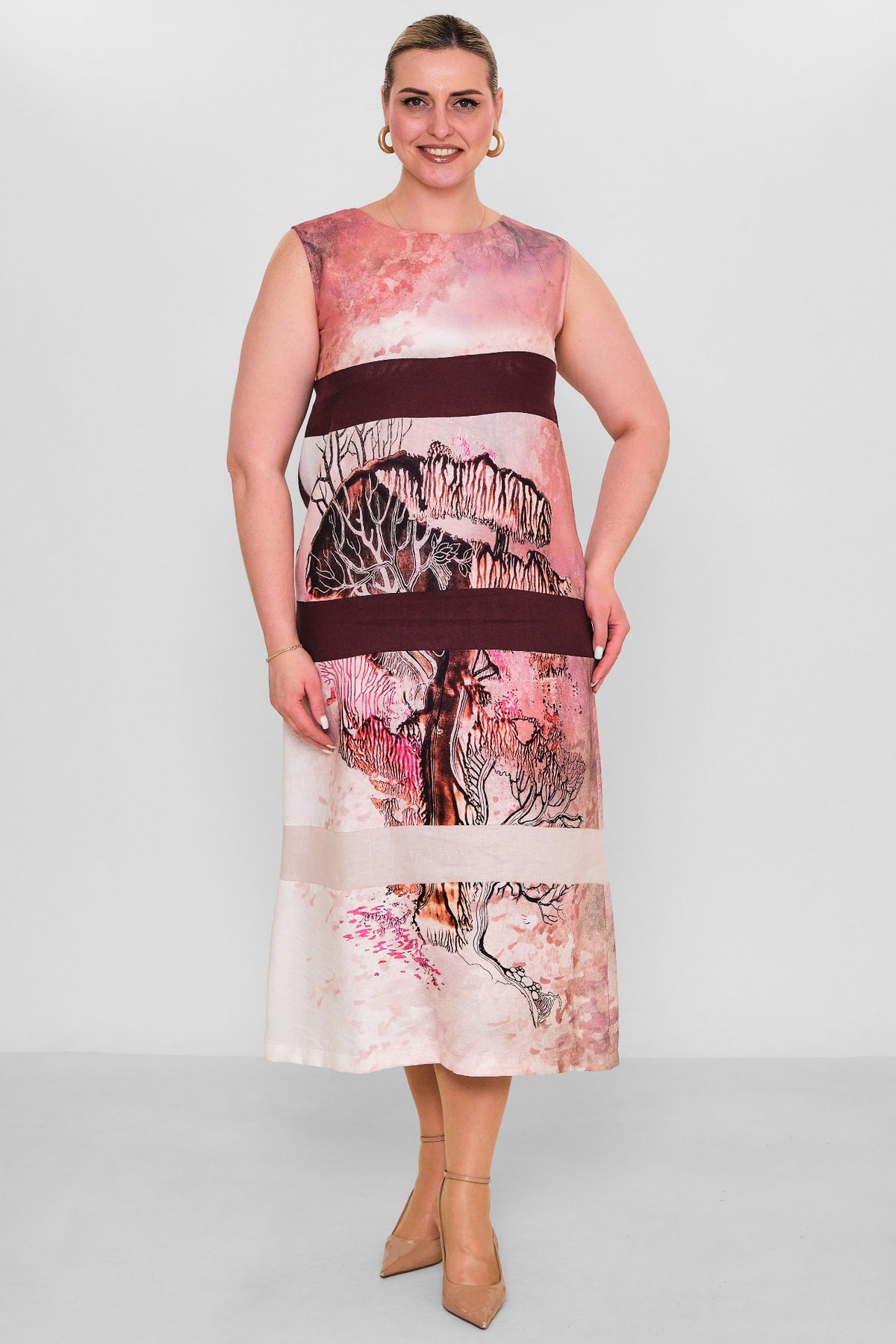 Salkim - Plus Size Dress (SLK26Y76020BB) - 8690200172571