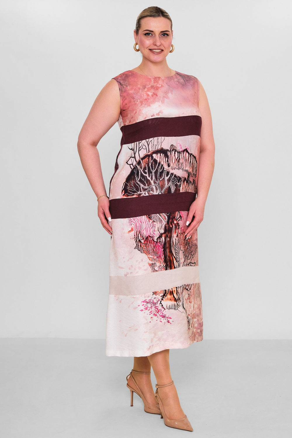 Salkim - Plus Size Dress (SLK26Y76020BB) - 8690200172571