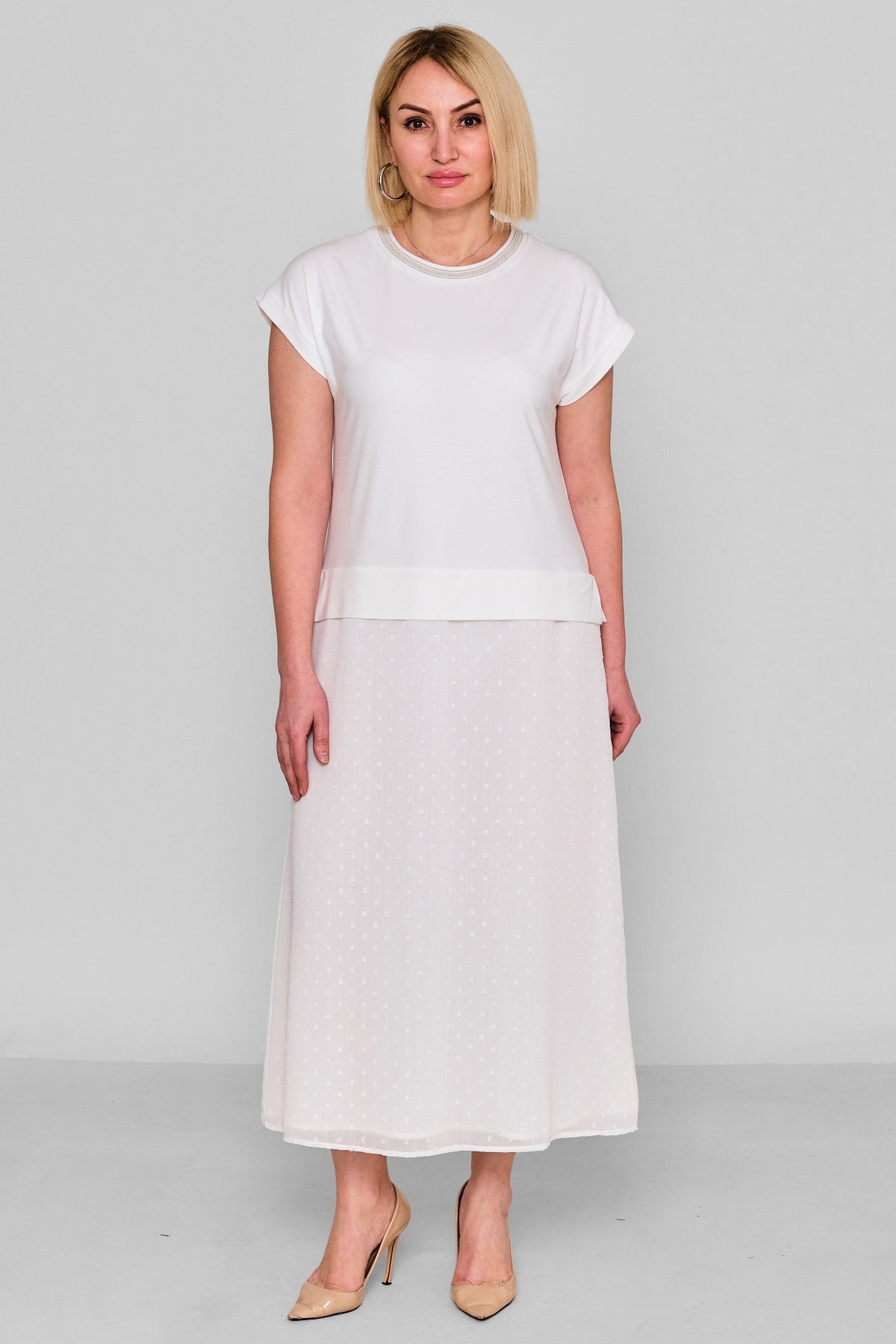 Revaro - Regular Size Dress (RVR26YS-9088) - 8690200174131