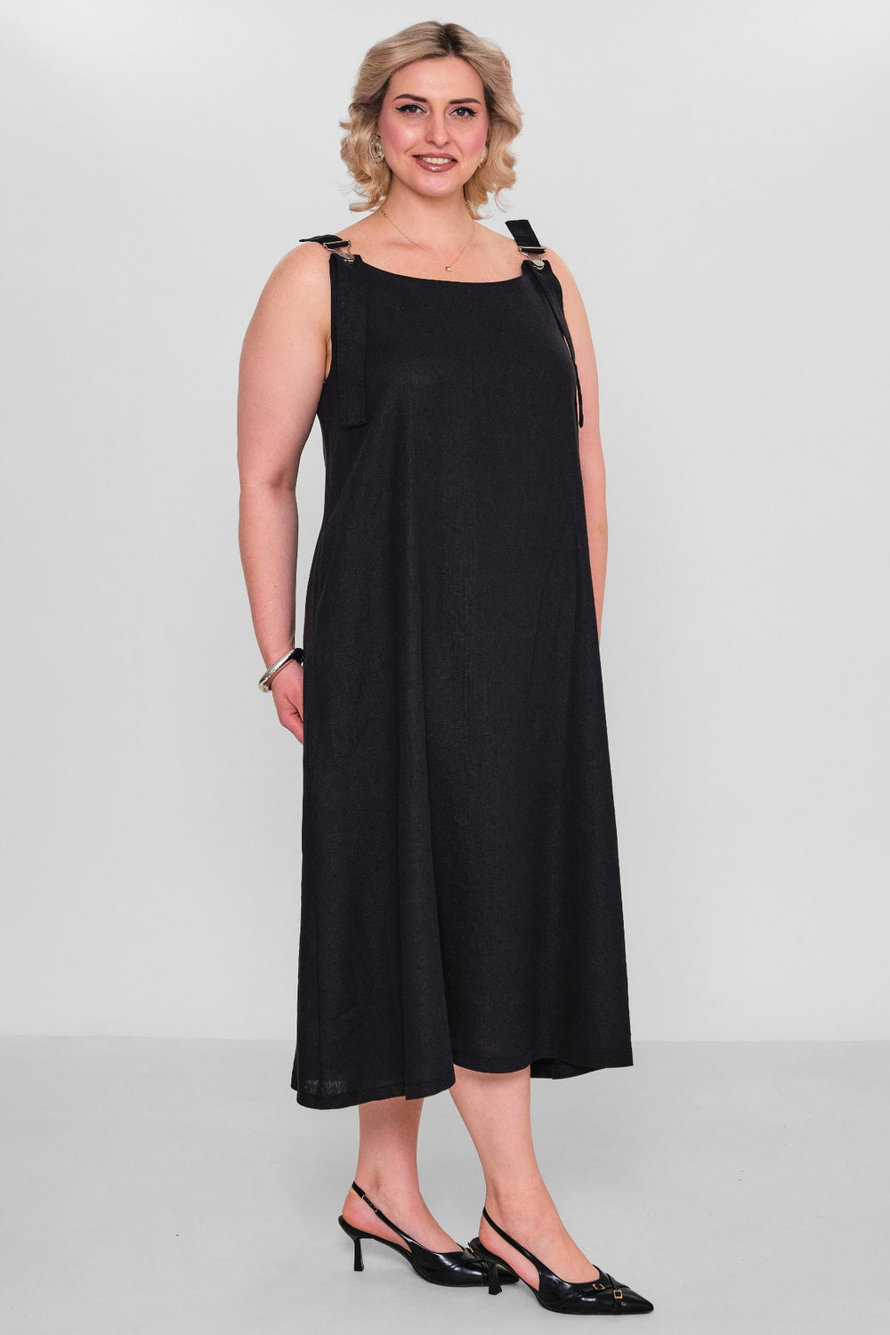 Salkim - Plus Size Dress (SLK26Y76030BB) - 8690200175817