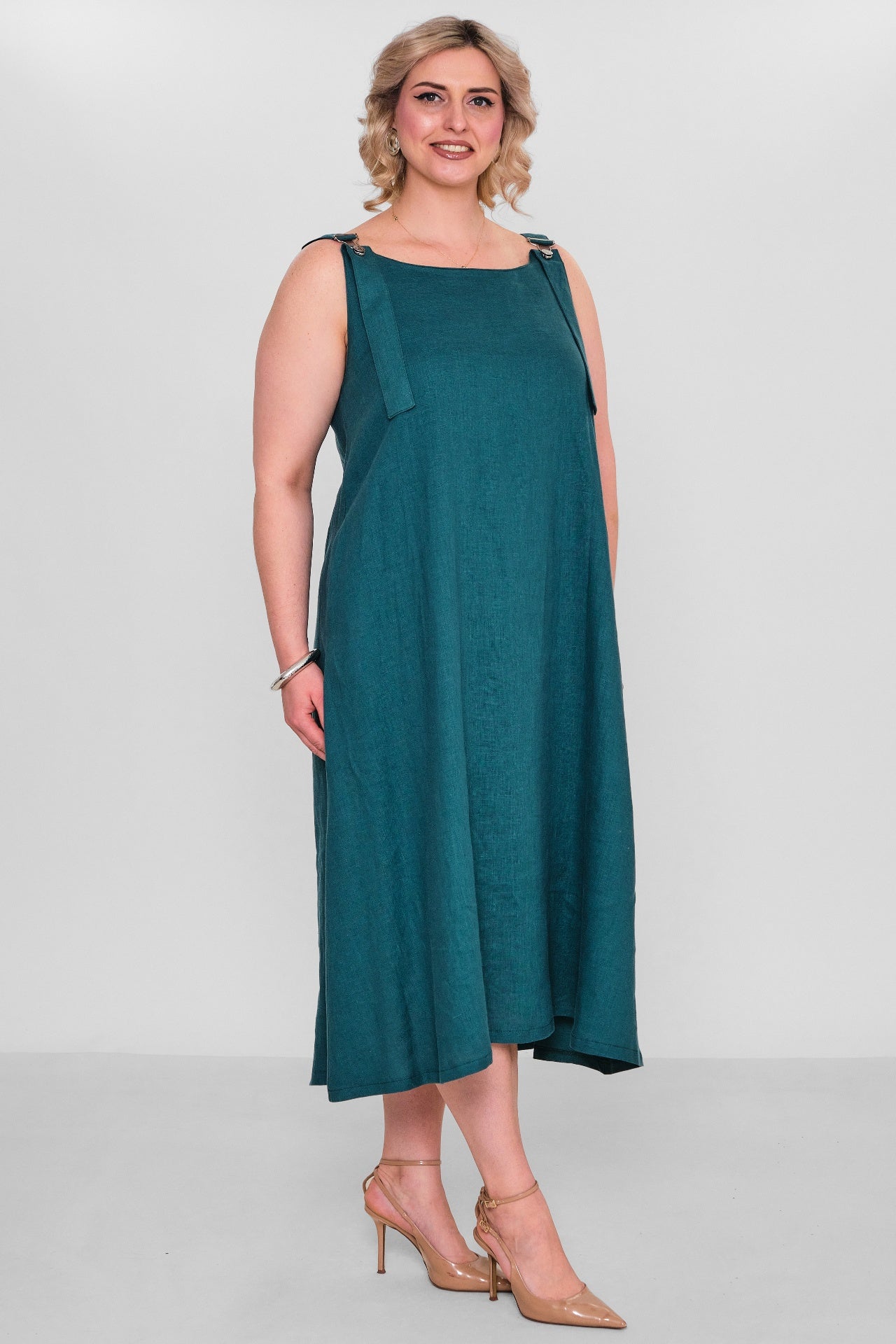 Salkim - Plus Size Dress (SLK26Y76030BB) - 8690200175824
